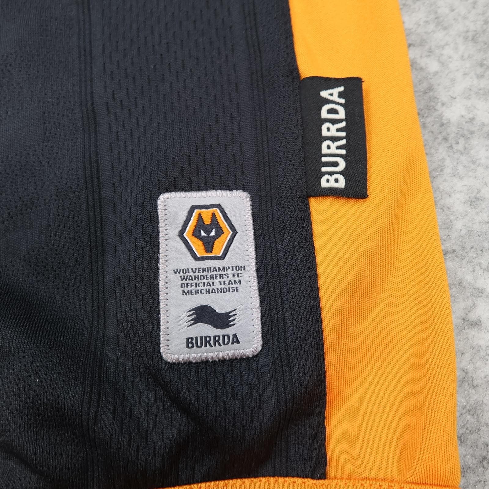 Wolverhampton Wanderers Shirt Mens XL Black Away 2010 2012 Burrda Sportingbet photo 7