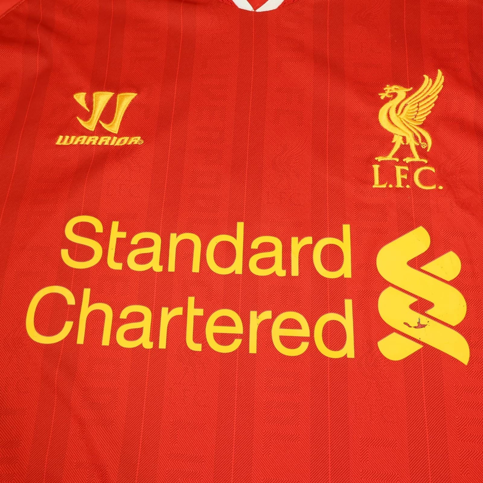 Liverpool Shirt Mens XL Red Home 2013 2014 Warrior Coutinho 10 Soccer Jersey photo 3