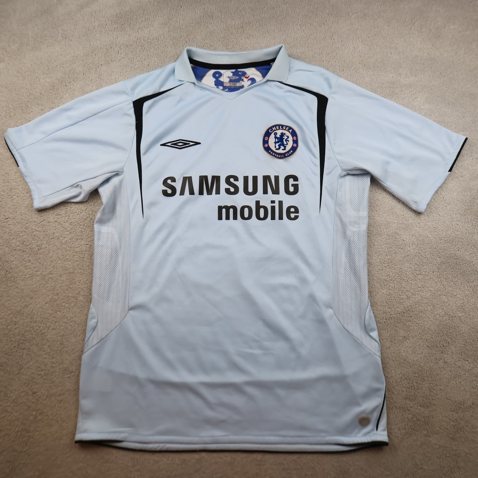 Chelsea Shirt Large Blue Away Kit 2005 2006 Umbro Soccer Jersey John Terry 26 photo 2