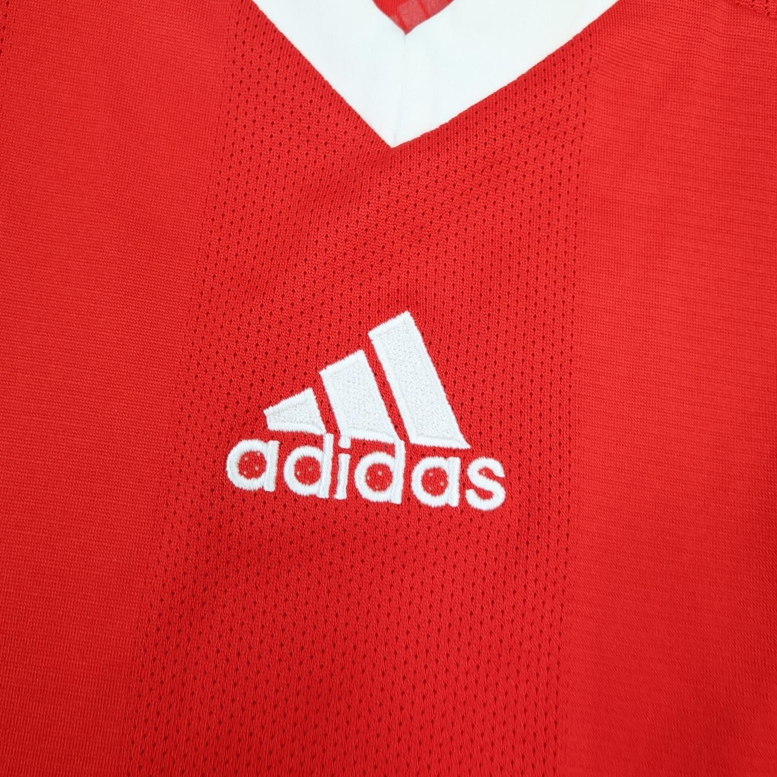Liverpool Shirt Large Boys Red Home 2008 2010 12-13 Year Adidas Carlsberg Jersey photo 5