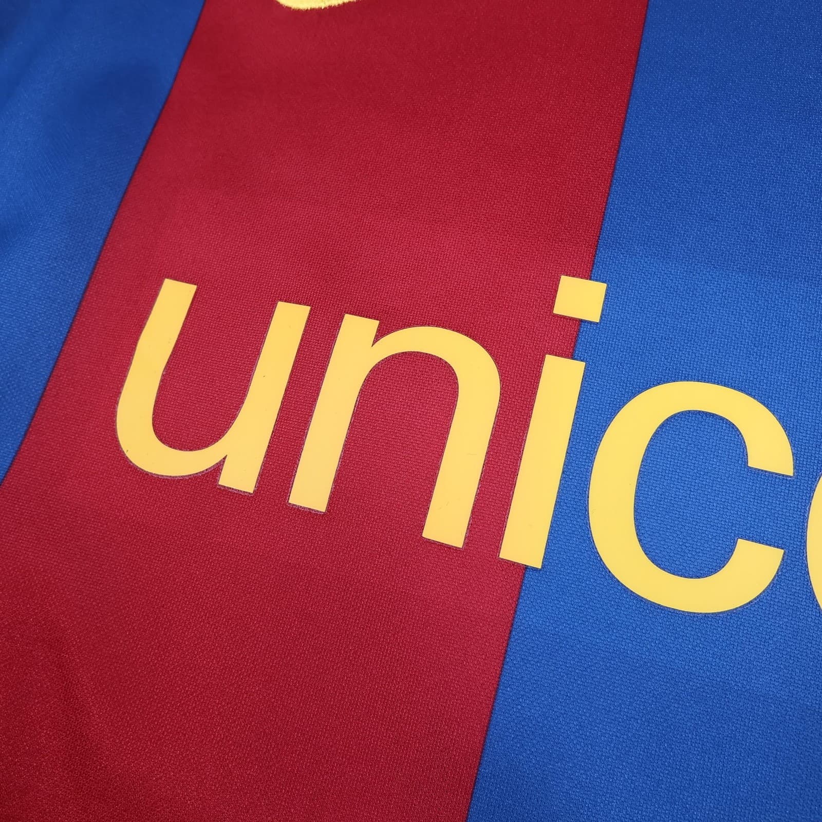 Barcelona Shirt Mens Medium Blue Home 2010 2011 Nike Messi 10 Soccer Jersey photo 4