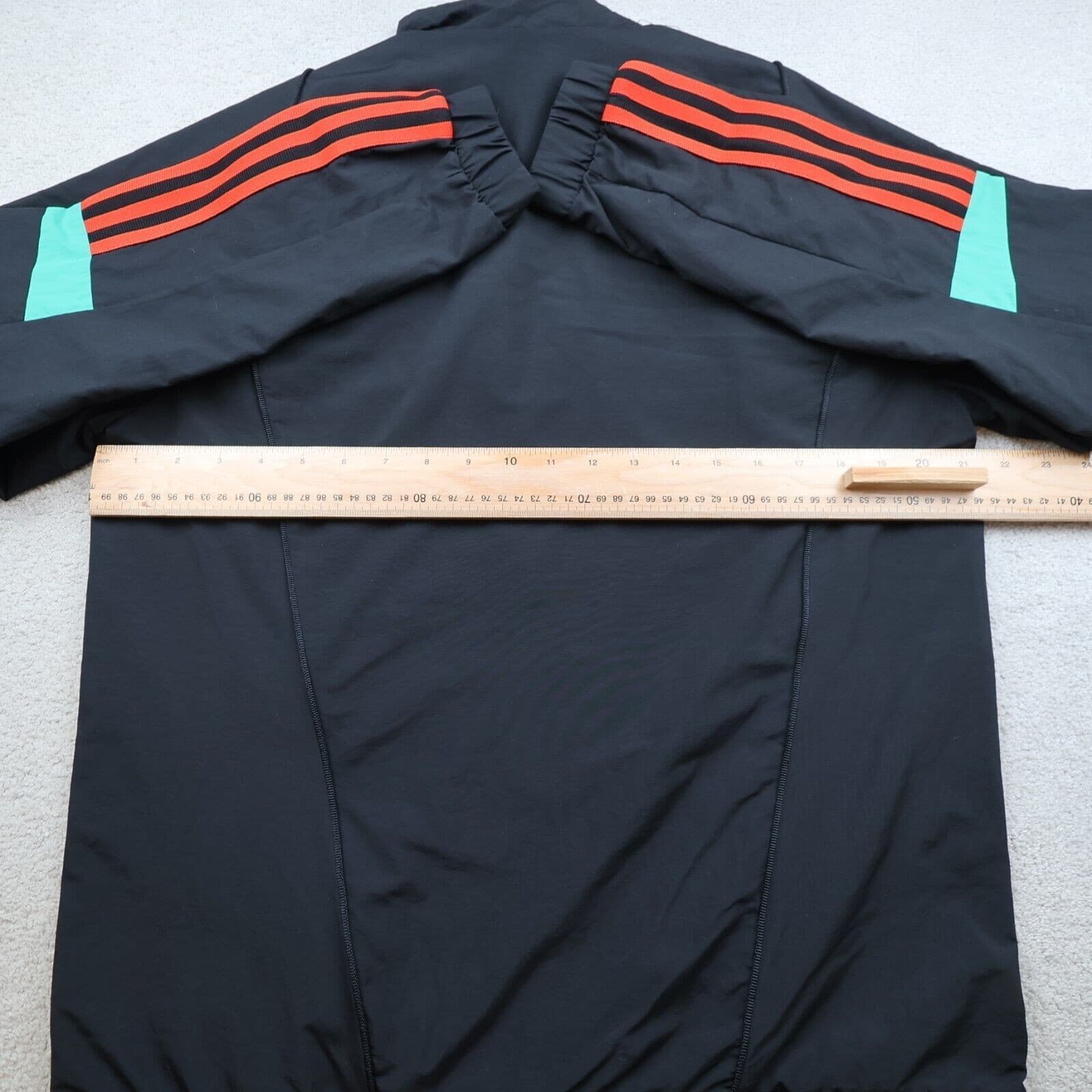 Manchester United Jacket Medium Black Training Tracksuit Adidas 2023 2024 Mens photo 7
