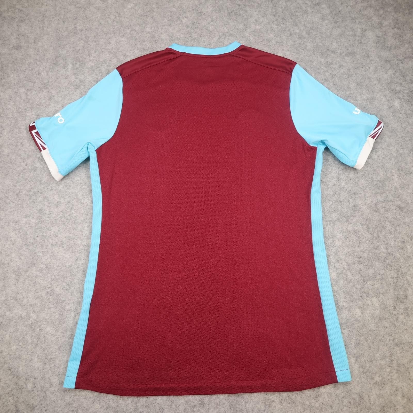 West Ham United Shirt Mens Large Red Home 2016 2017 EPL Football Umbro Jersey photo 2