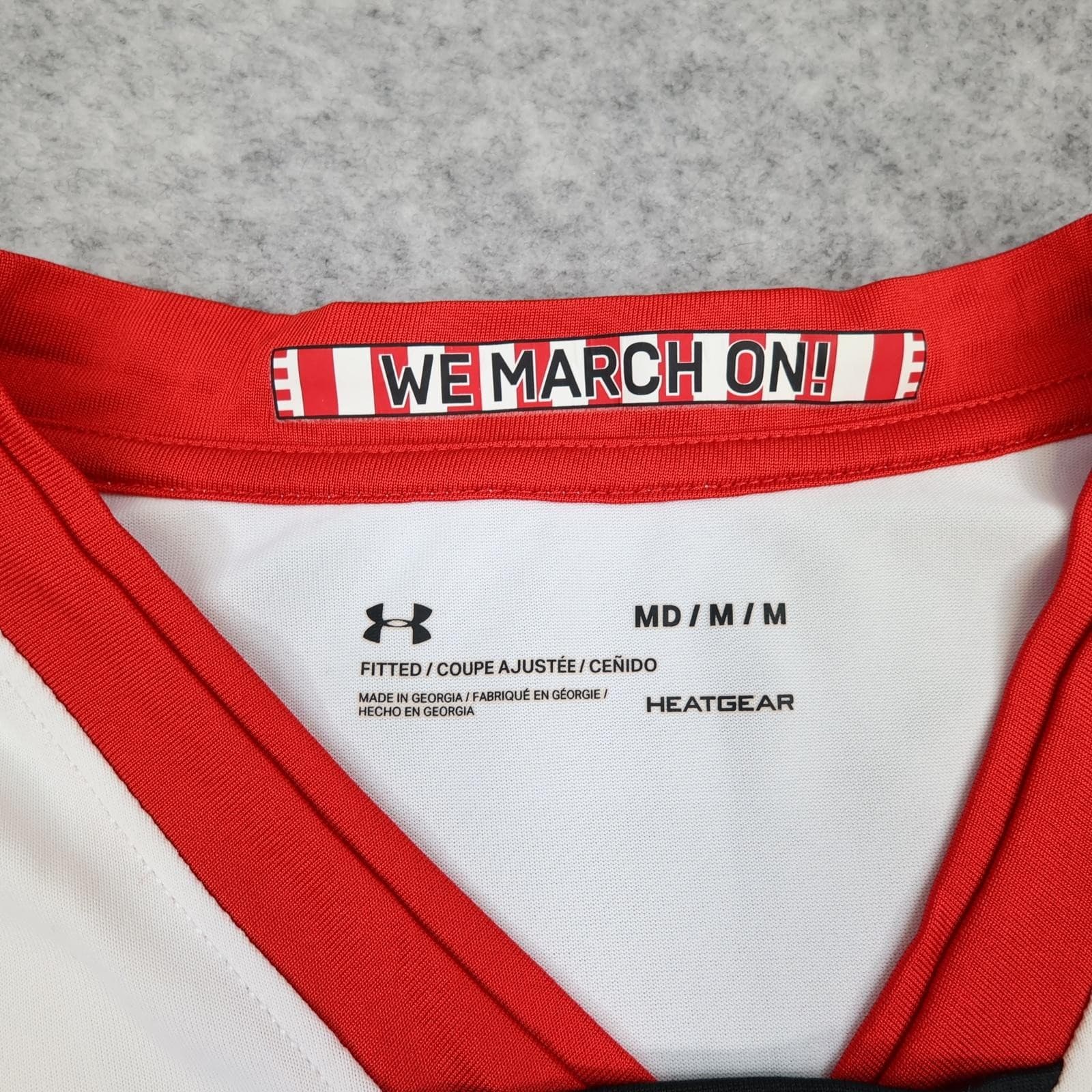 Southampton Shirt Mens Medium White 3rd 2020 2021 Football Under Armour photo 7