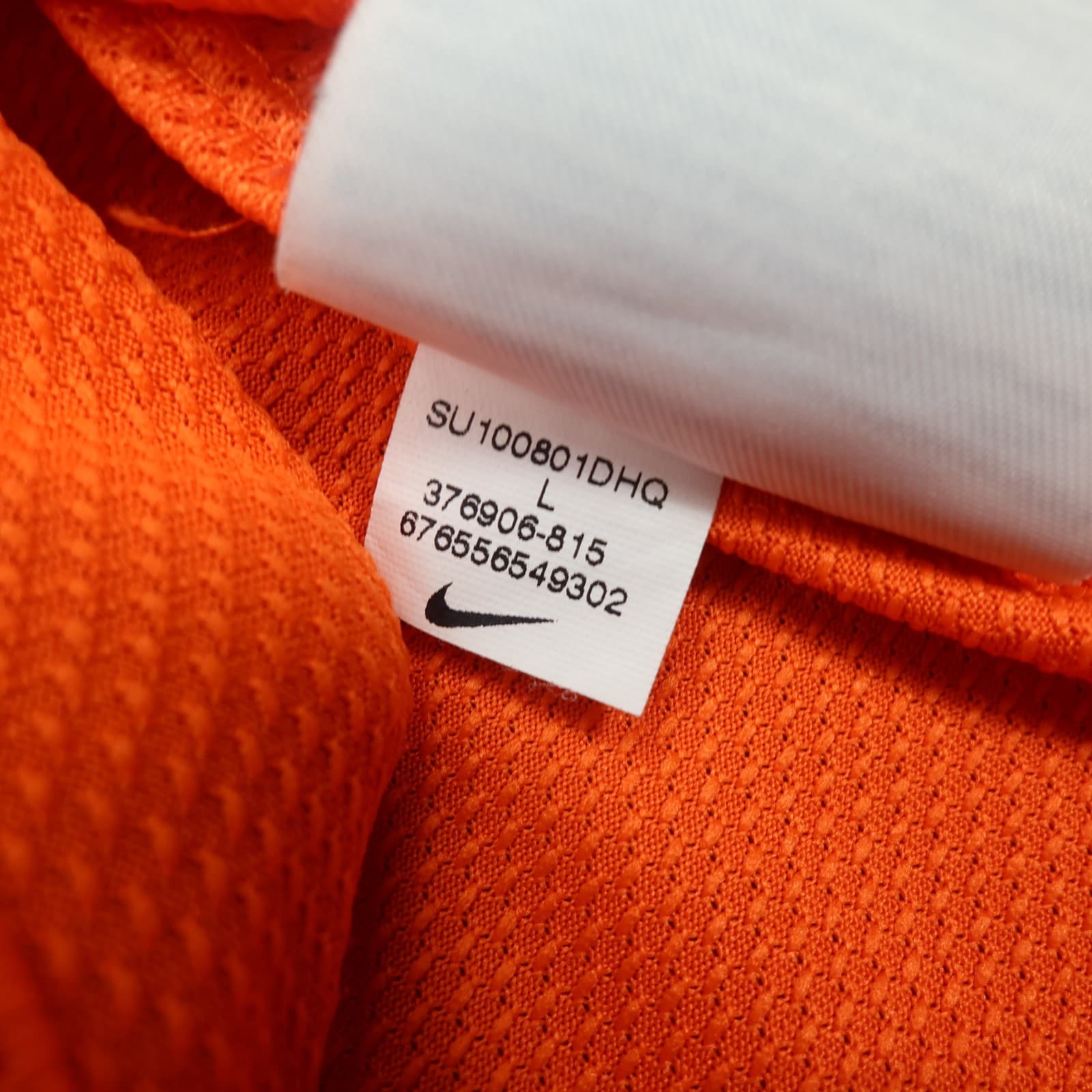 Netherlands Football Shirt Large Orange Home Kit Nike 2010 2011 Soccer Jersey photo 9