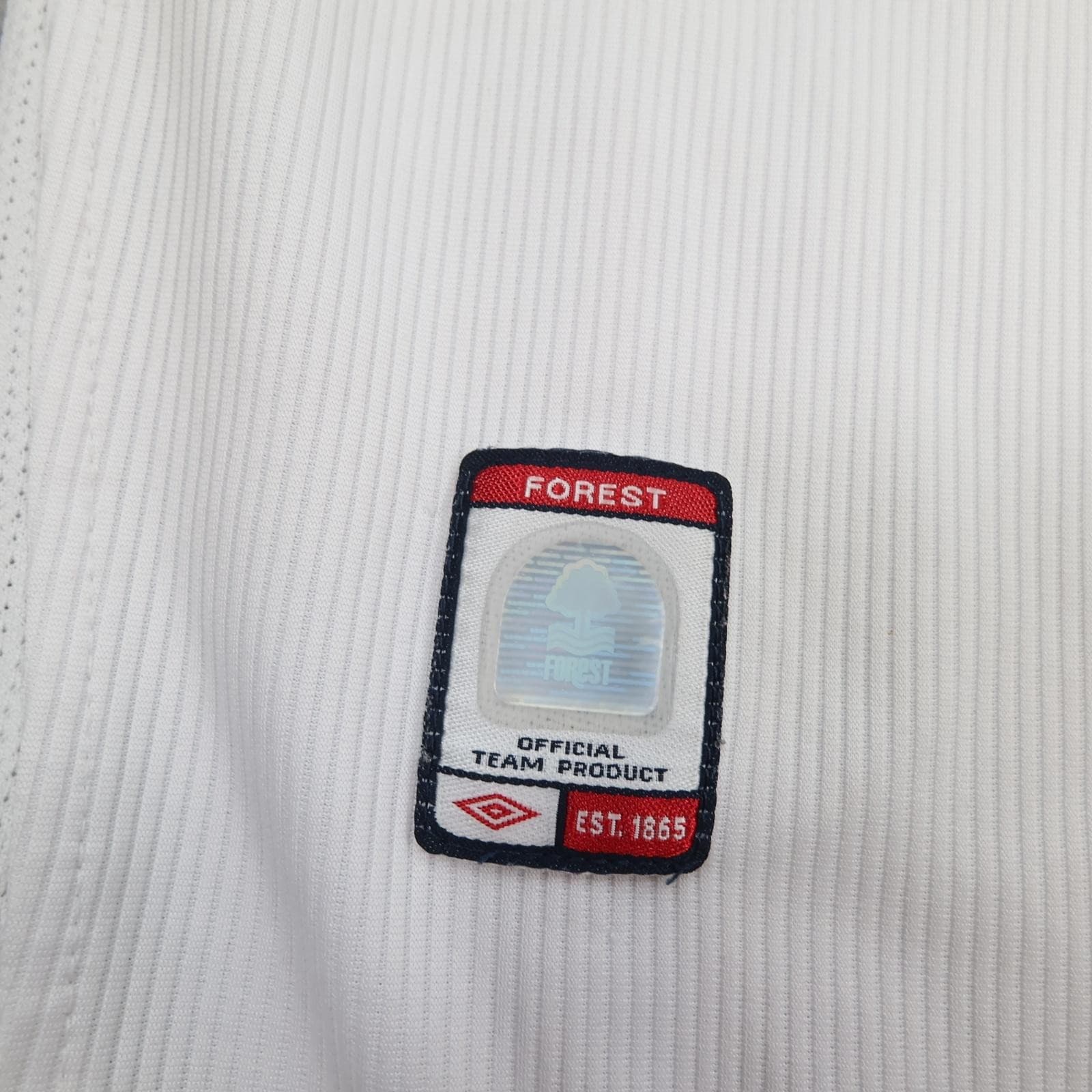 Vintage Nottingham Forest Shirt Mens XL White Away 2004 2005 Umbro Capital One photo 3