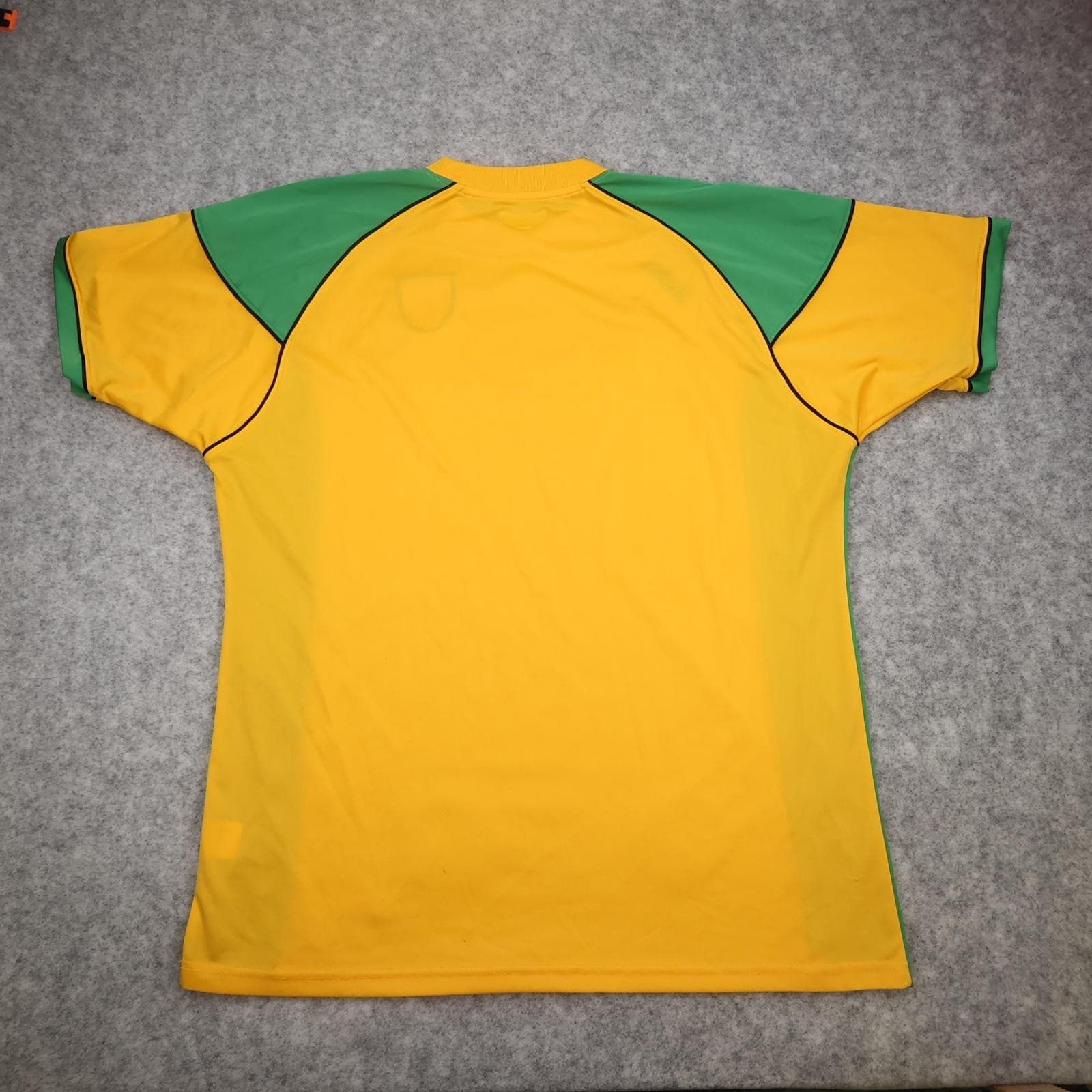 Norwich City Shirt Mens 2XL Yellow Home EFL Football Xara Jersey photo 2