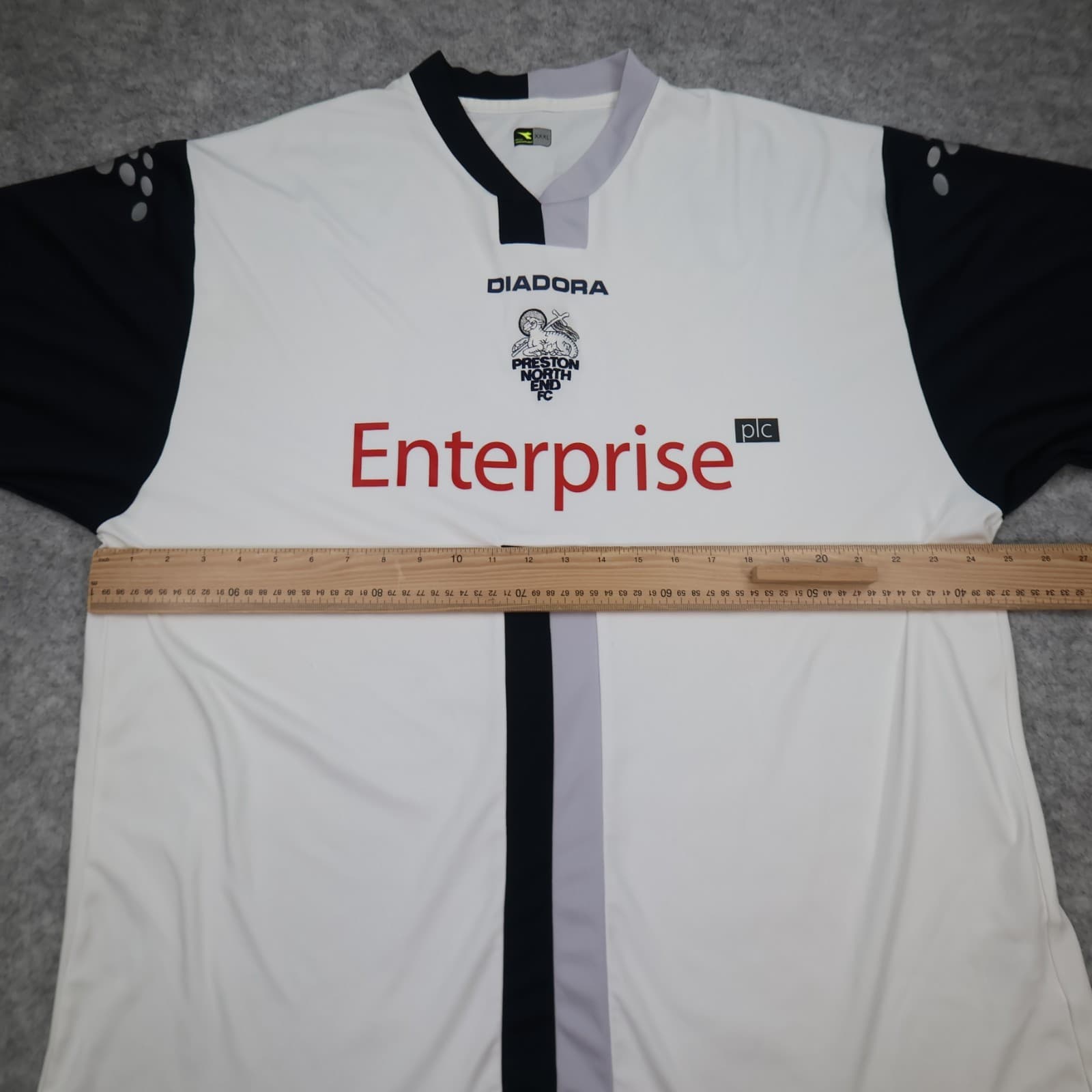 Vintage Preston North End Shirt 3XL White Home Kit 2006 2007 St. Ledger 12 photo 10