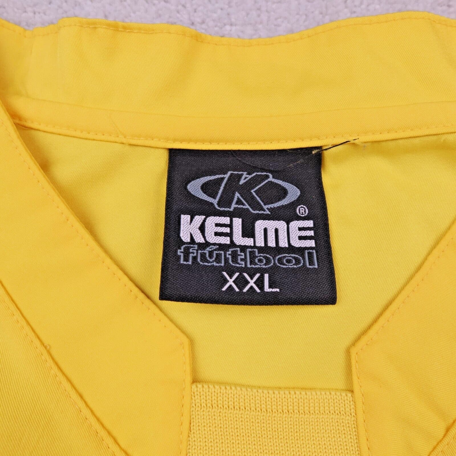 Villarreal Football Shirt 2XL Yellow Home Kit 2003 2004 Kelme Soccer Jersey XXL photo 5