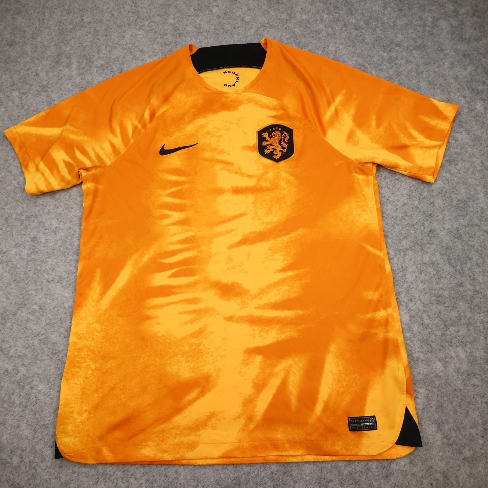 Netherlands Shirt Mens Large Orange Home 2022 2023 Football Nike Dri Fit