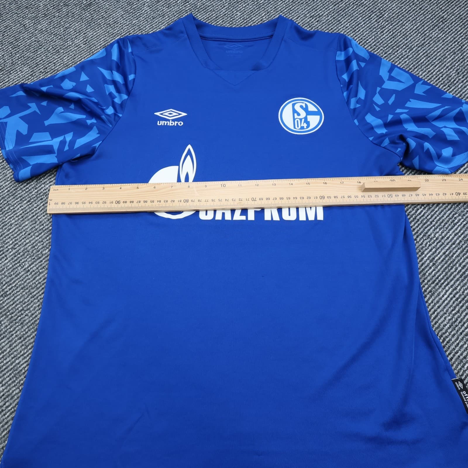 FC Schalke 04 Extra Large Home Kit 2019 2020 Umbro Football Soccer Jersey photo 12