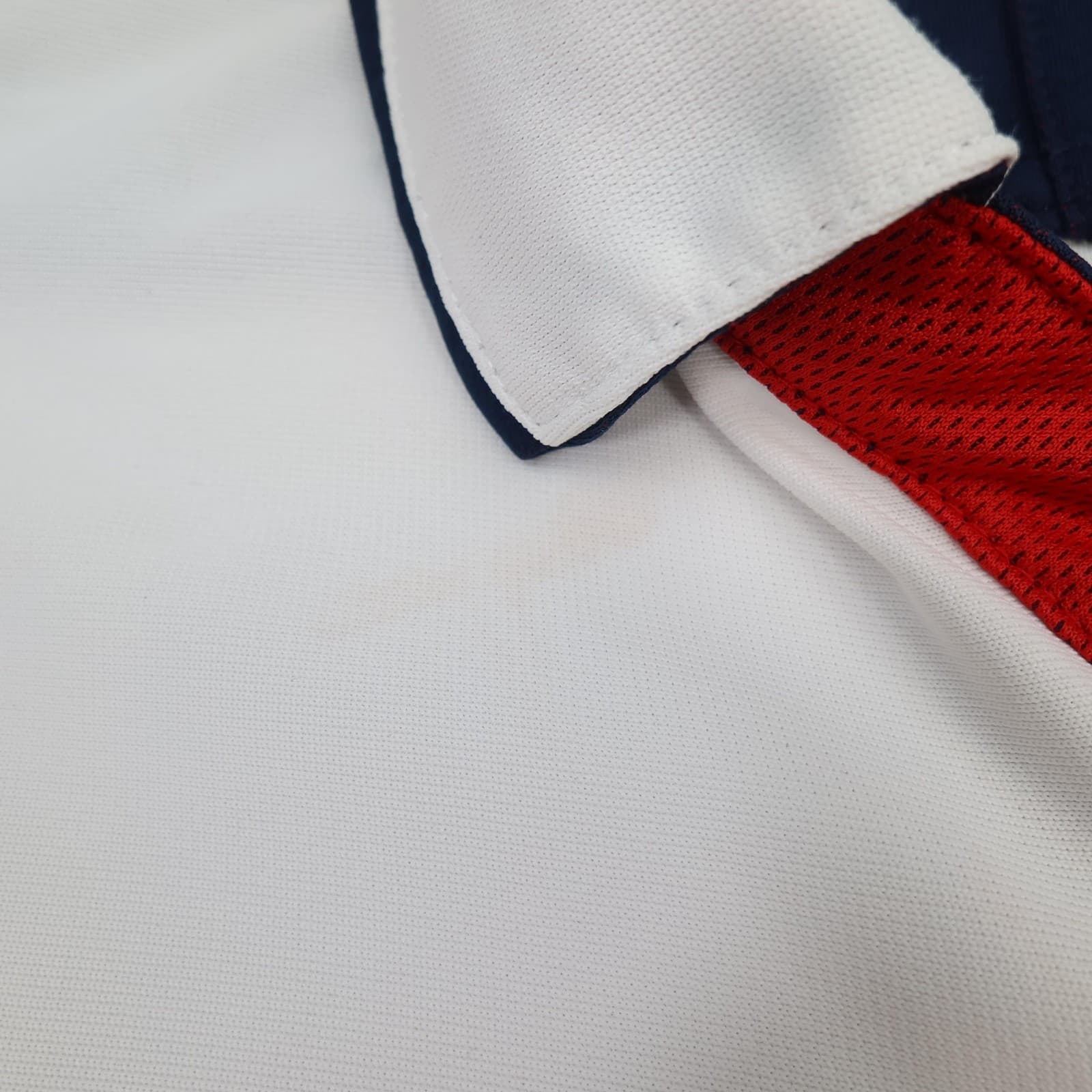 Vintage England Home Shirt Mens Large White Long Sleeve 2003 2005 Umbro Jersey photo 5
