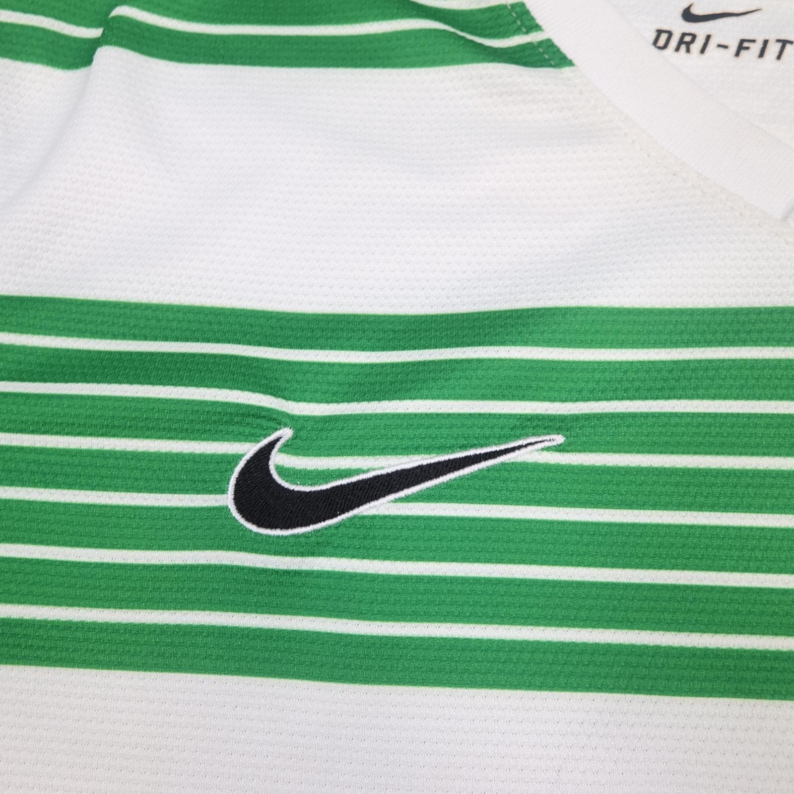 Celtic Shirt Mens Medium Green White Home 2013 2015 Football Nike Magners photo 5