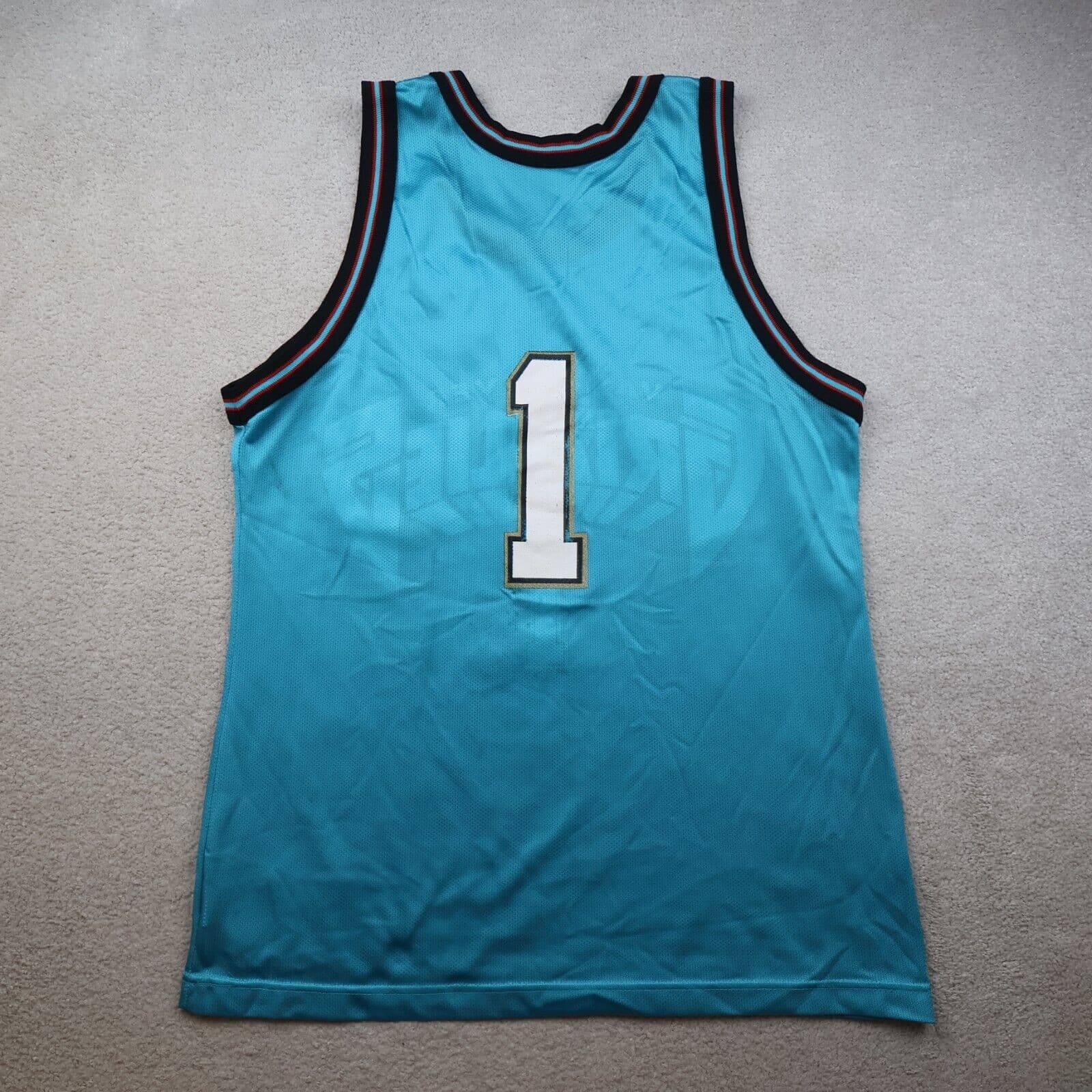 Vintage Vancouver Grizzlies Jersey Large Champion 90s 1995 Basketball NBA Shirt photo 2