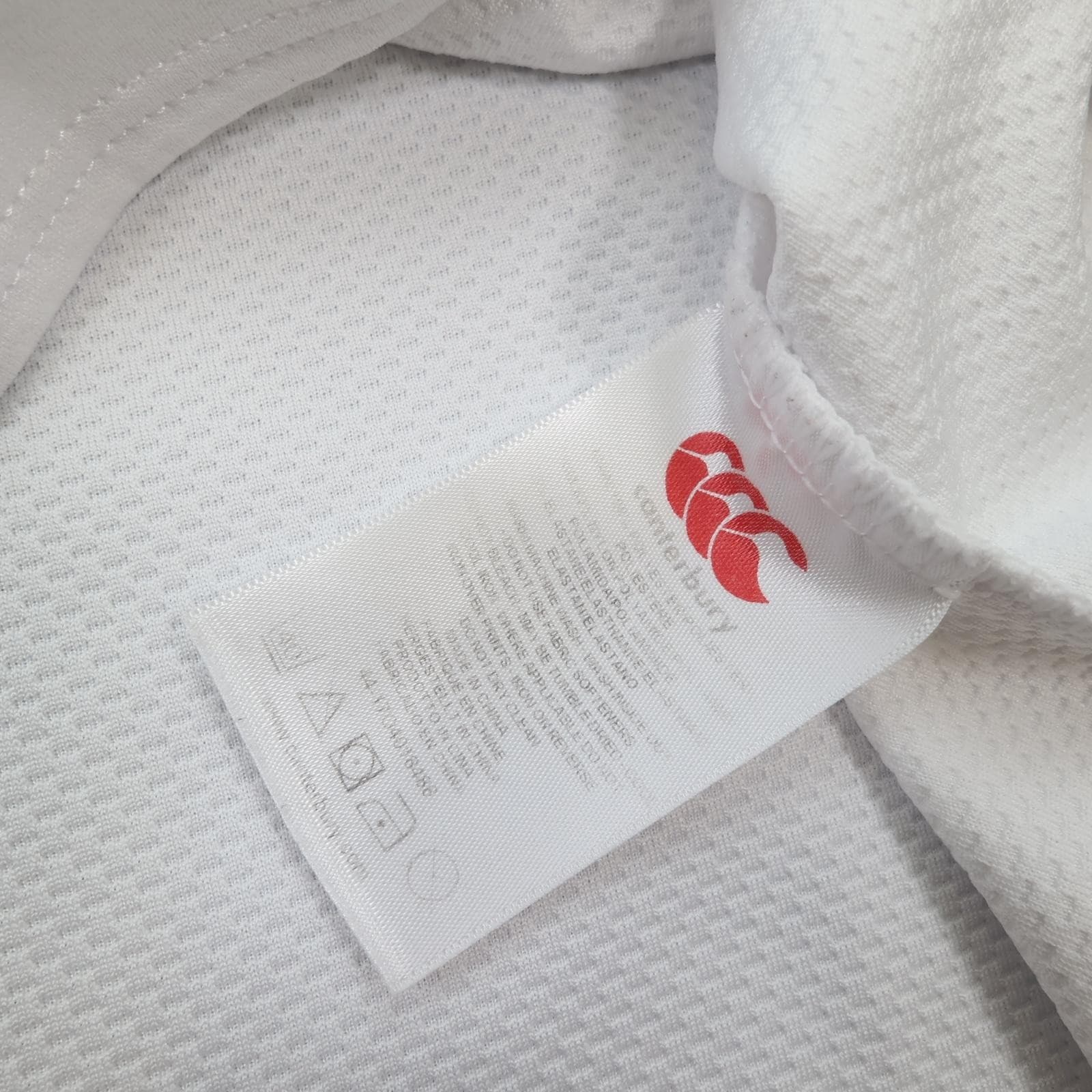 England Rugby World Cup Shirt Mens Large White Rugby Union Canterbury 2015 photo 12