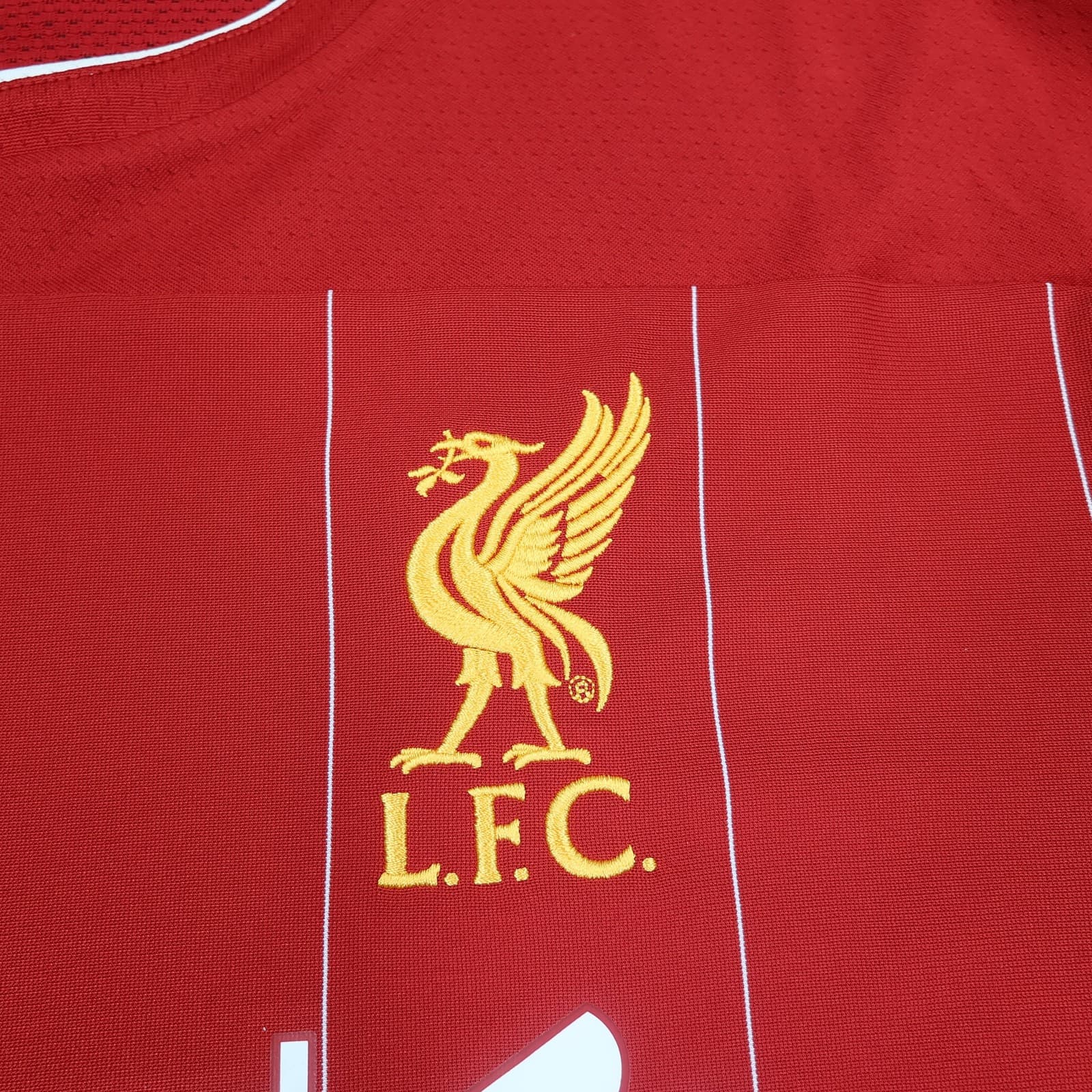 Liverpool Shirt Mens XL Red Home 2019 2020 New Balance Soccer Jersey photo 4