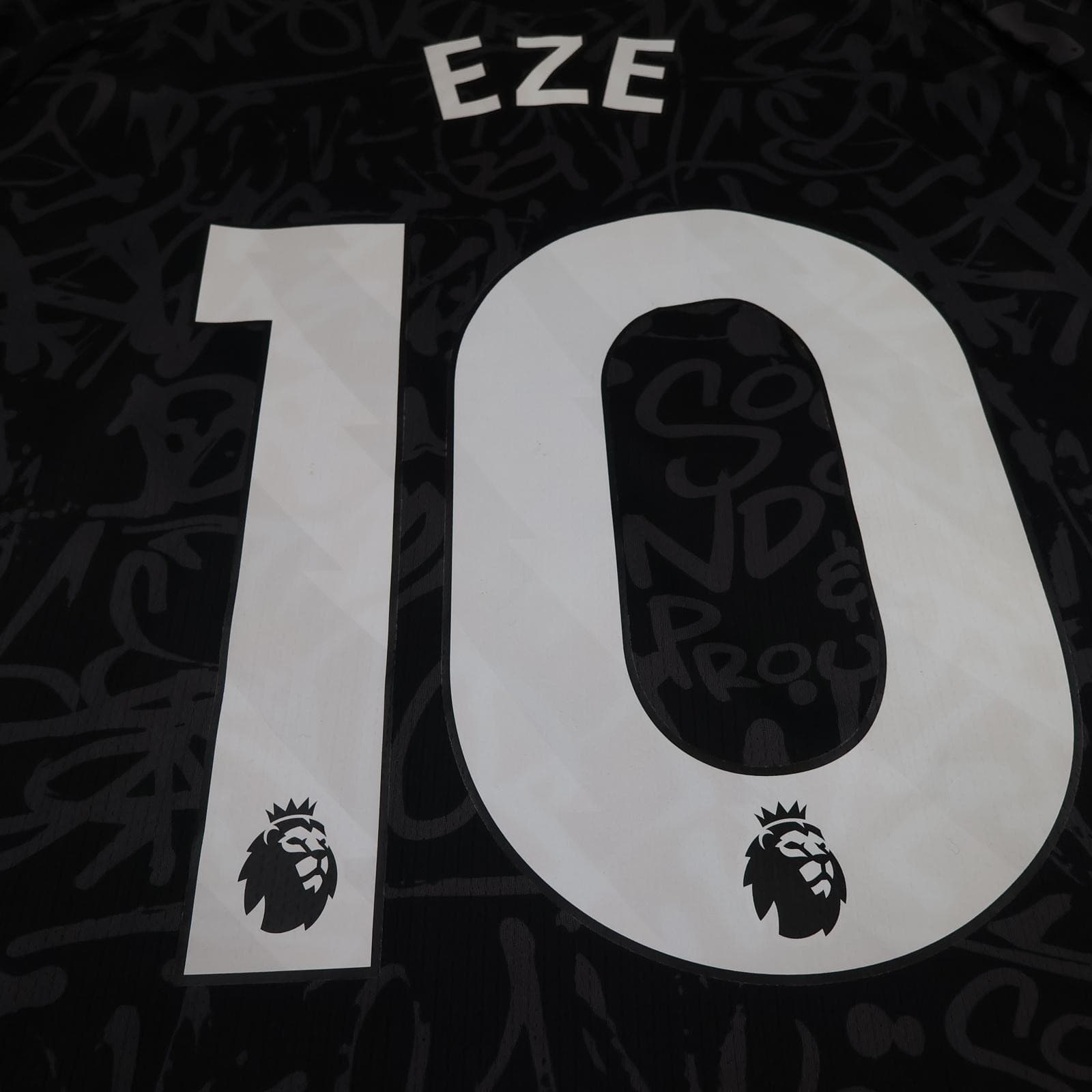 Crystal Palace Shirt Mens 3XL Black Third 2023 2024 Macron Cinch Eze 10 photo 3
