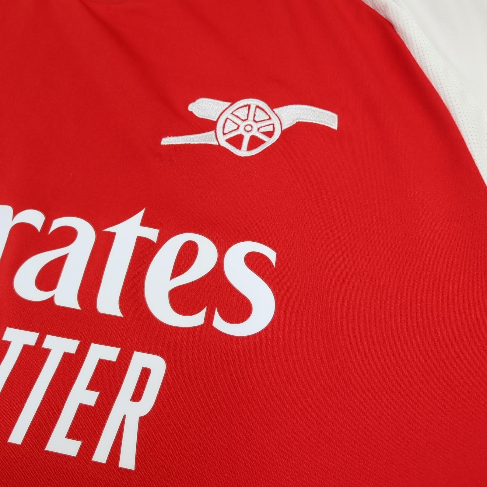Arsenal Shirt Mens 2XL Red Home 2024 2025 Adidas Soccer Jersey photo 5
