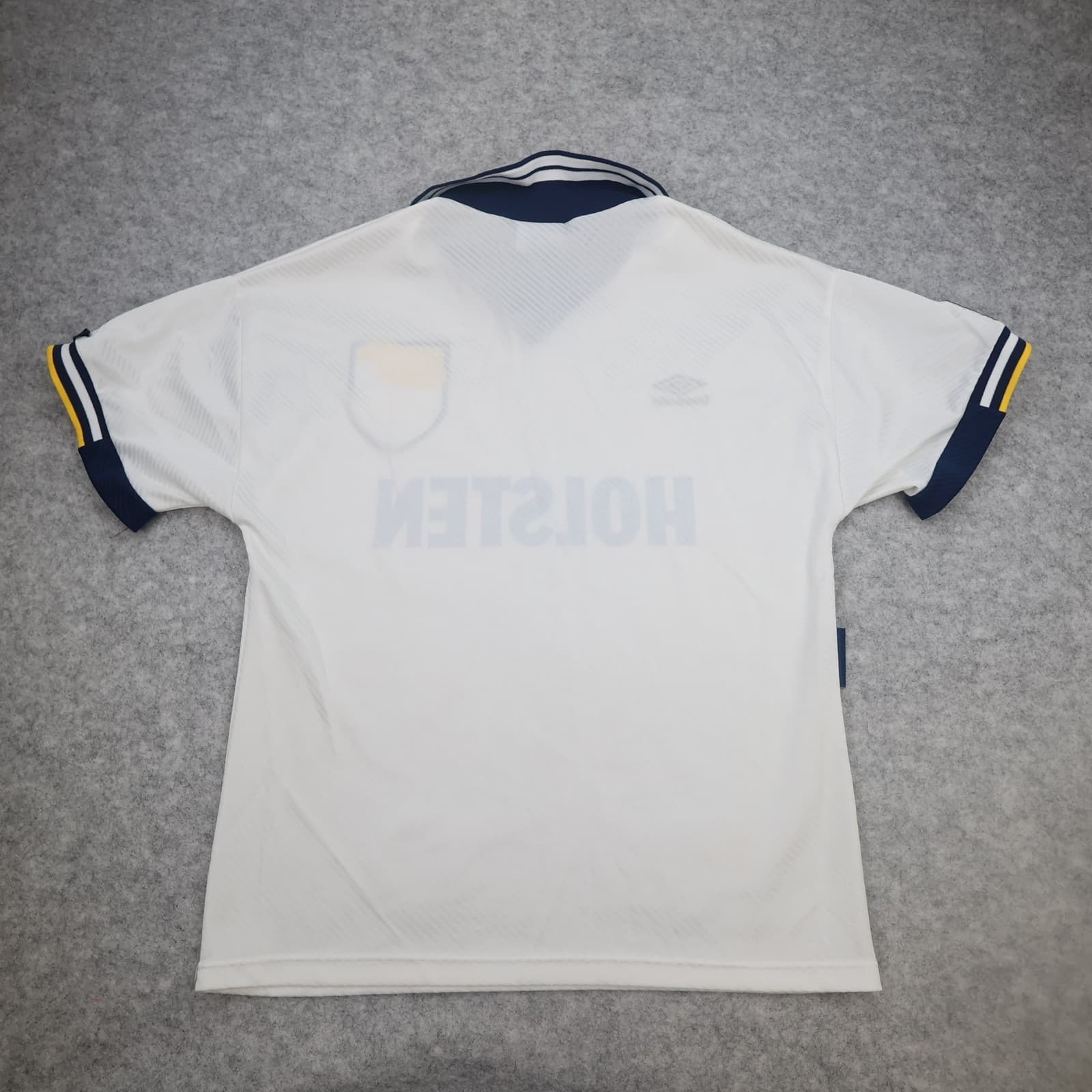 Vintage Tottenham Hotspur Shirt Medium White Home Kit 1993 1995 Soccer Jersey photo 2