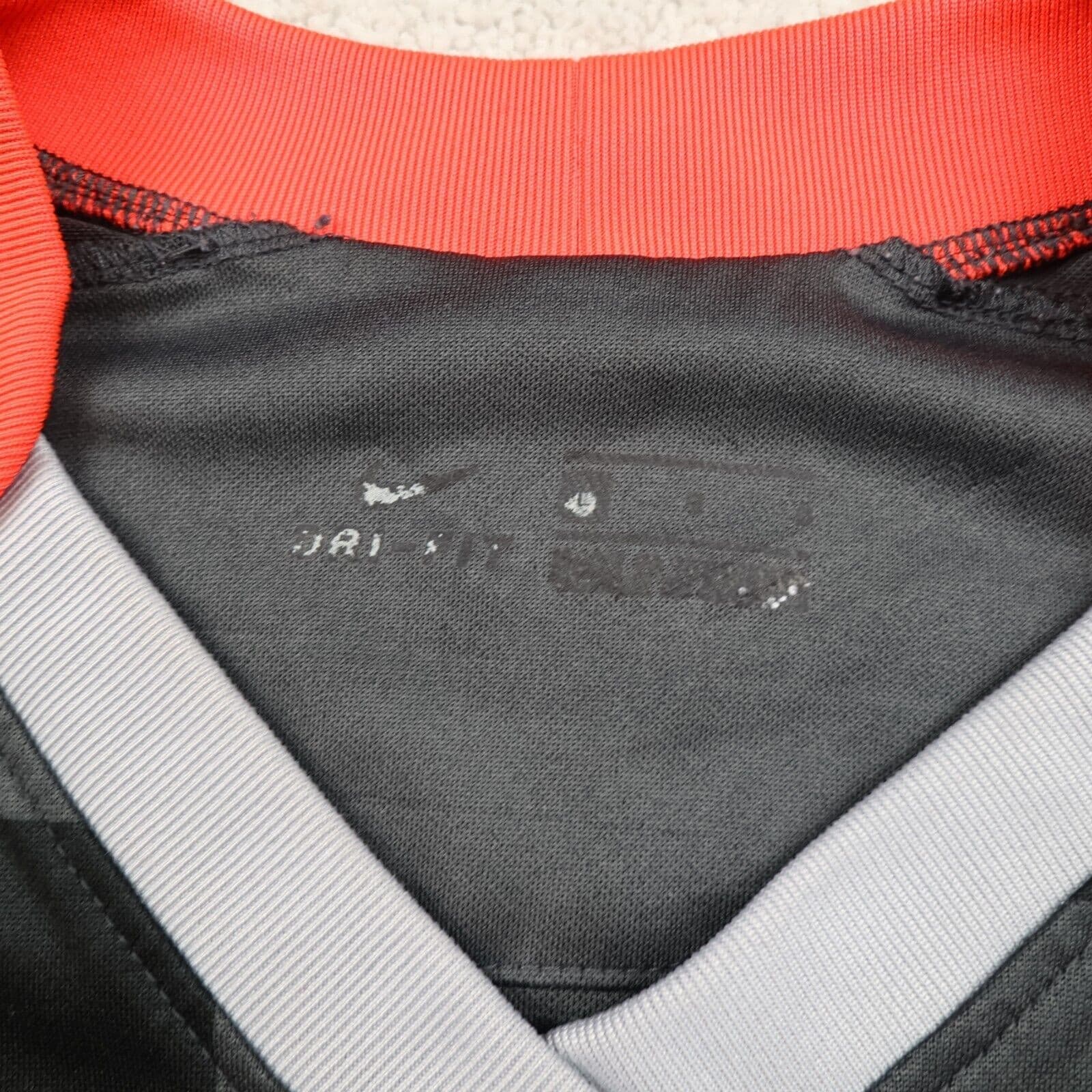 Liverpool Shirt Large Black Away Kit 2020 2021 Nike Soccer Jersey Mo Salah 11 photo 5