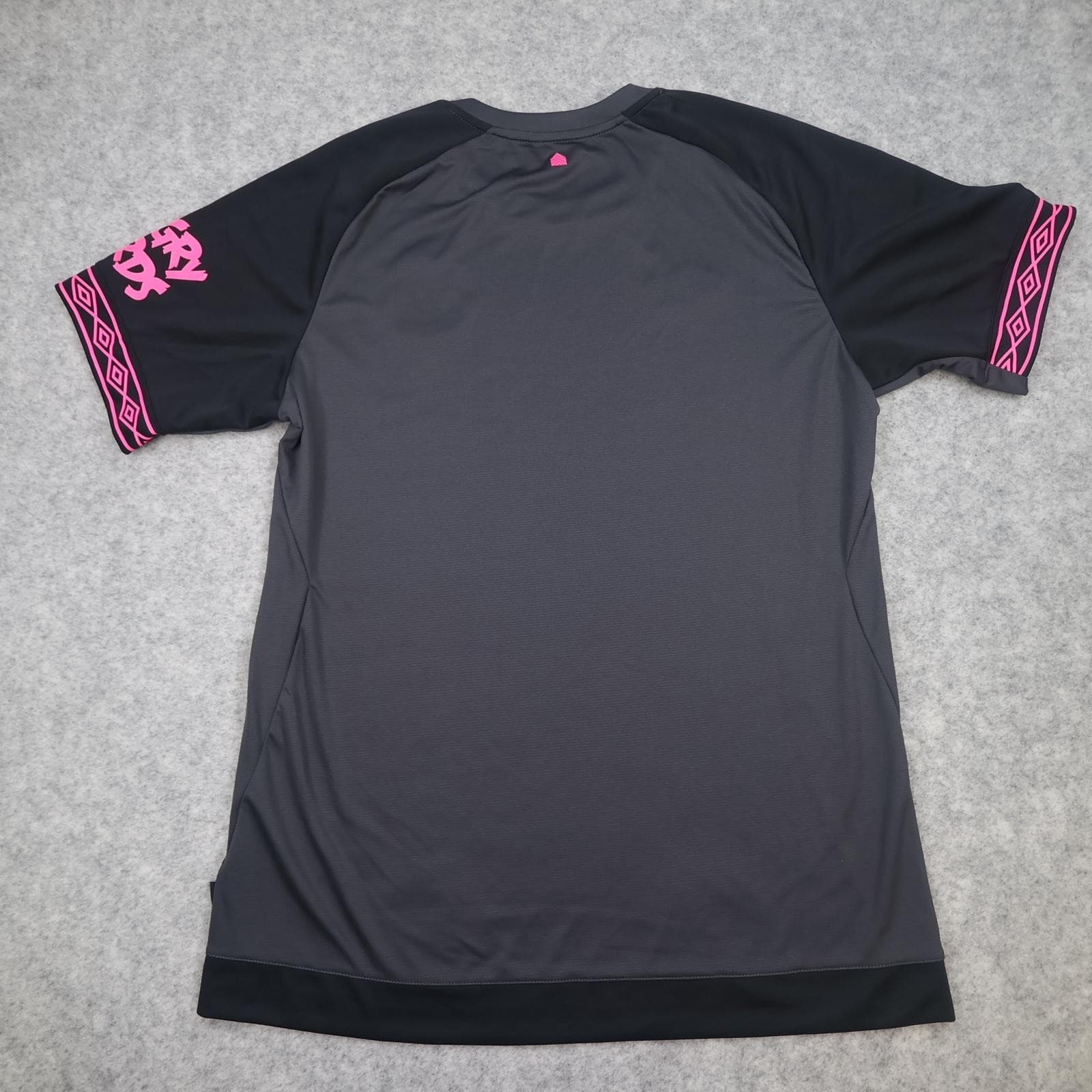 Everton Shirt Mens Medium Grey Away Kit 2018 2019 Football Umbro Jersey photo 2