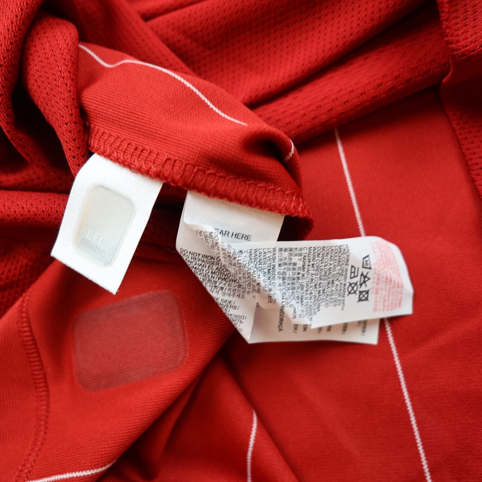 Liverpool Shirt Large Red Home Kit 2019 2020 New Balance Jersey van Dijk 4 photo 14