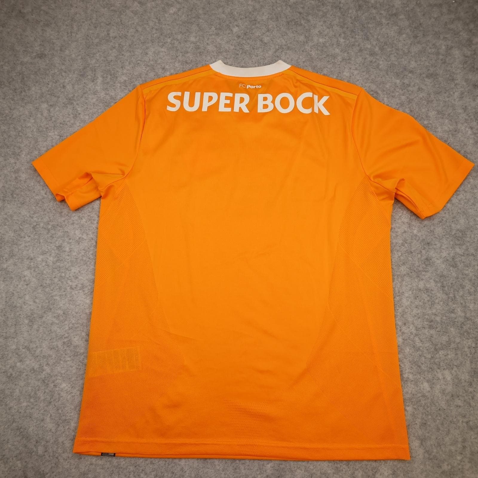 FC Porto Shirt Mens Large Orange Away 2017 2018 Football New Balance MEO Jersey photo 2