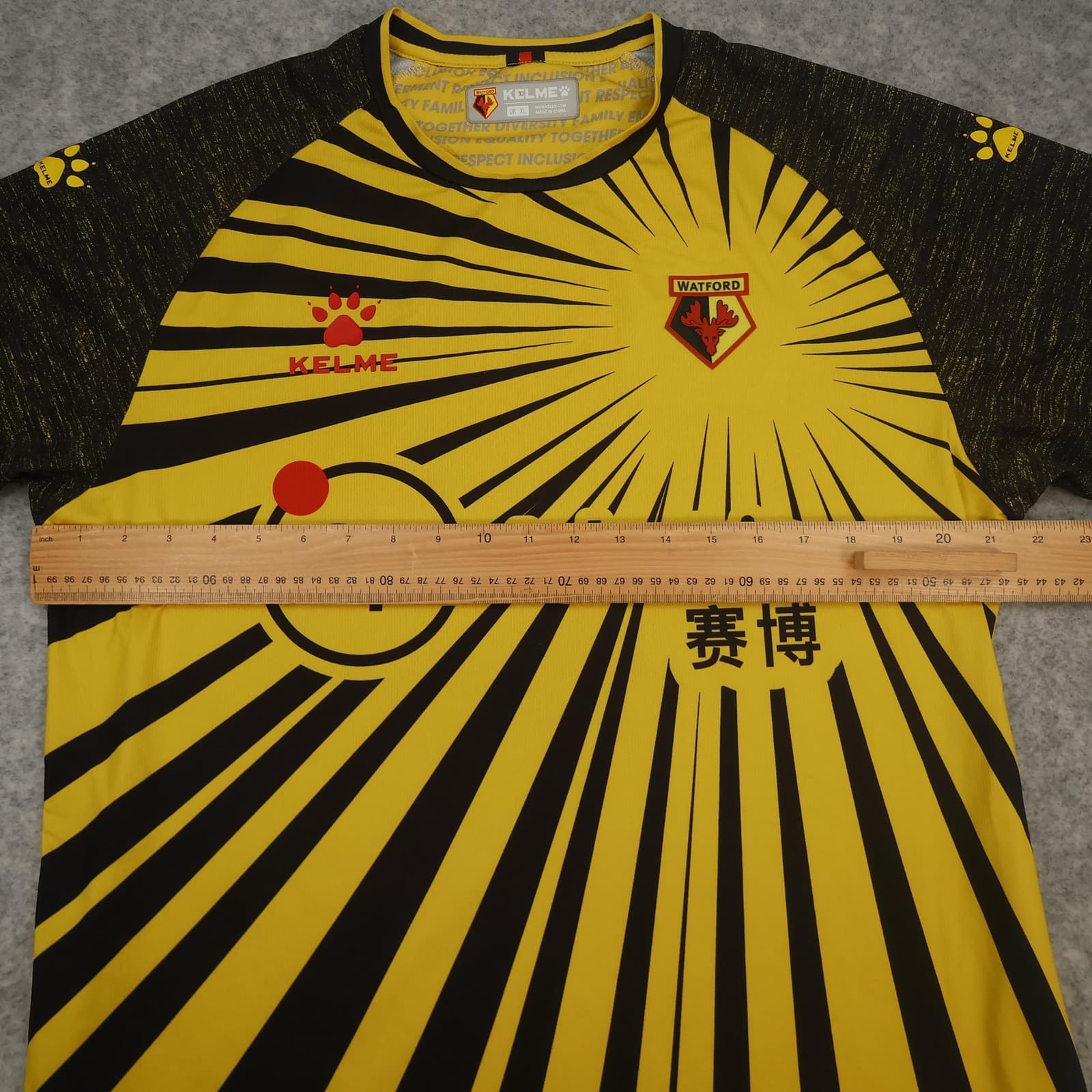 Watford Shirt Mens Extra Large Yellow Home 2020 2021 Football Soccer Jersey photo 10