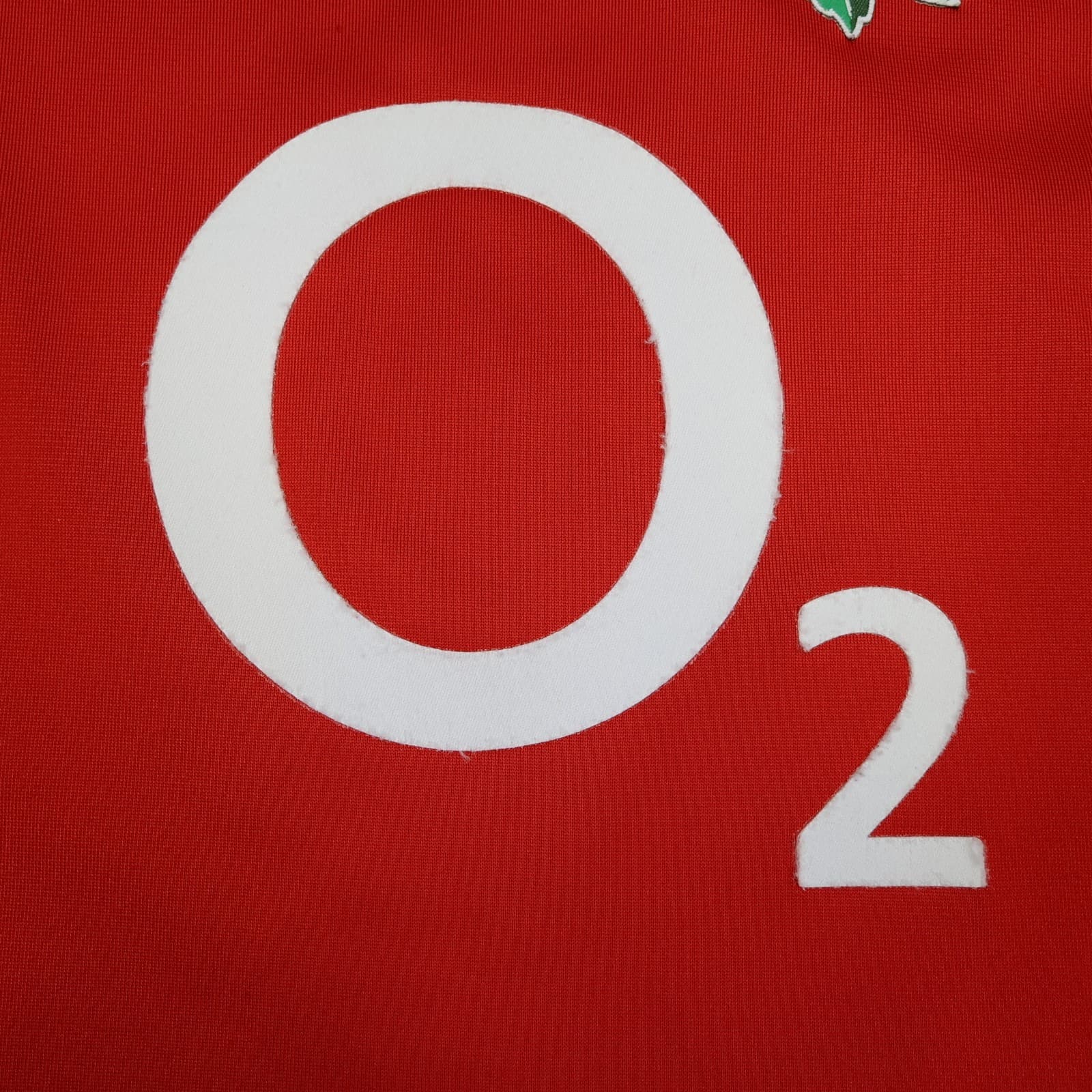 England Rugby Shirt 2XL Red Away Kit 2007 2008 Nike Jersey O2 XXL photo 6