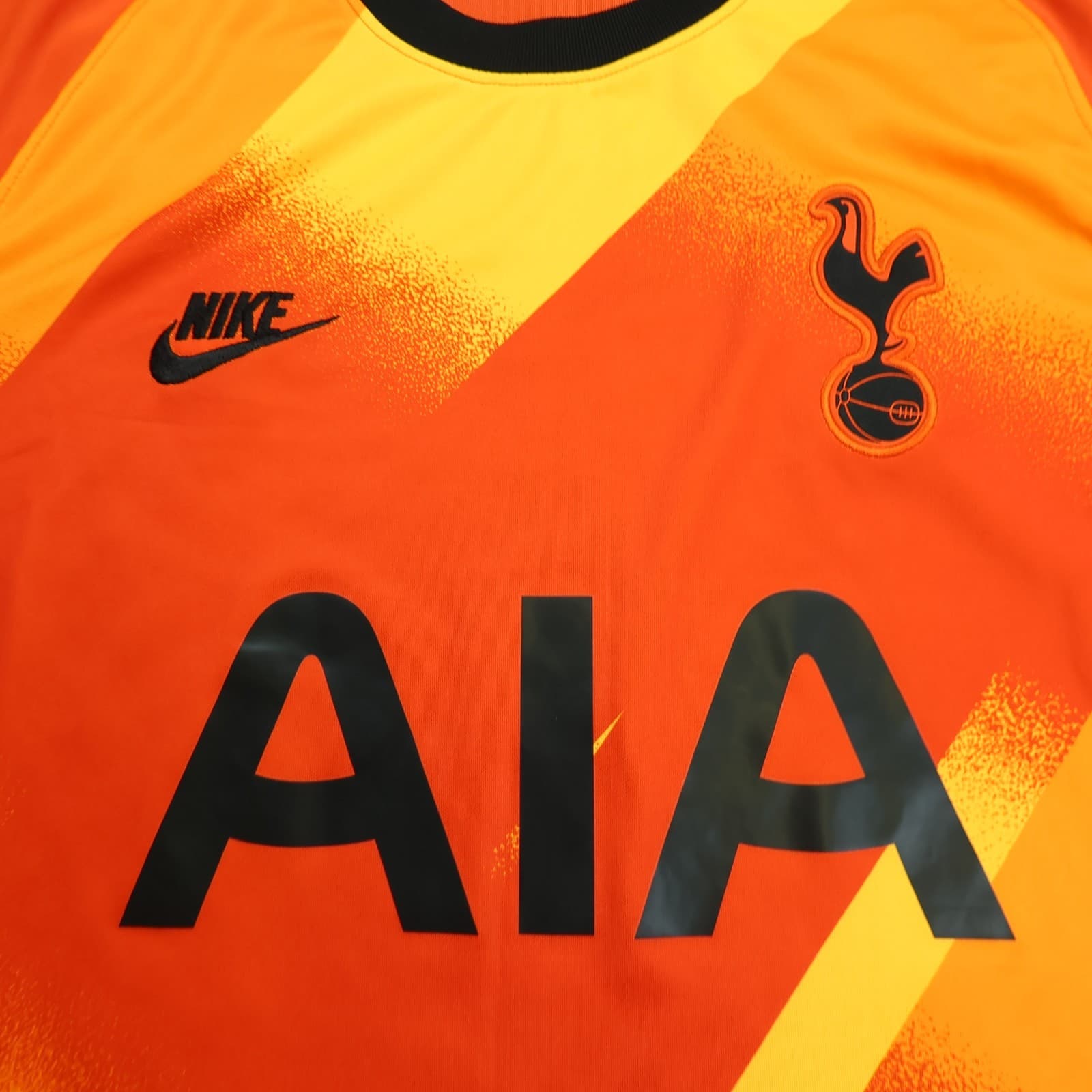 Tottenham Hotspur Shirt Medium Orange GoalKeeper Kit 2019 2020 Nike Spurs Jersey photo 3