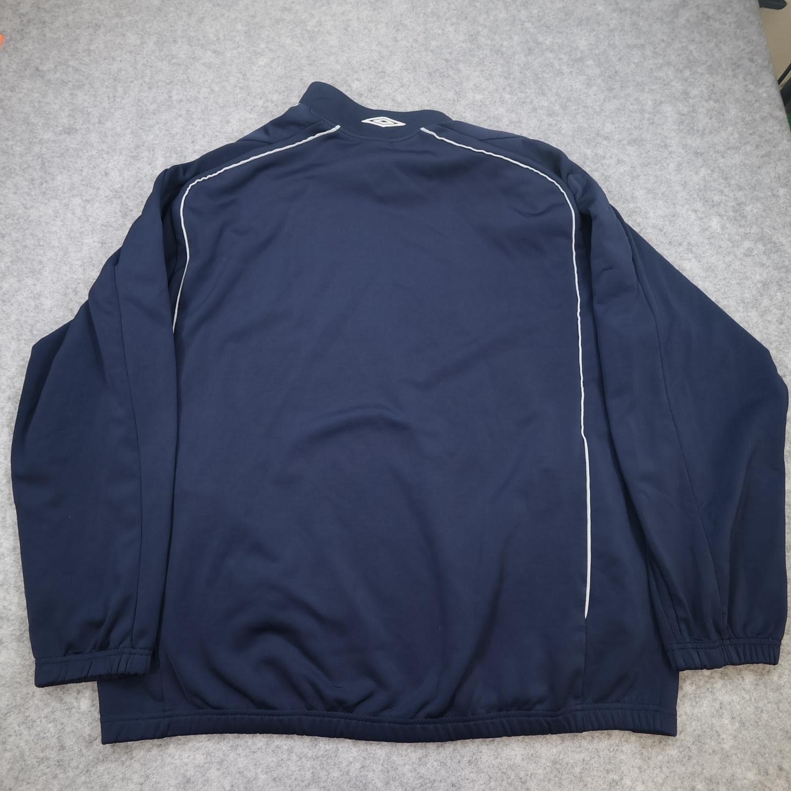 England Training Drill Top Mens 3XL Blue Long Sleeve 2007 2009 Umbro photo 2