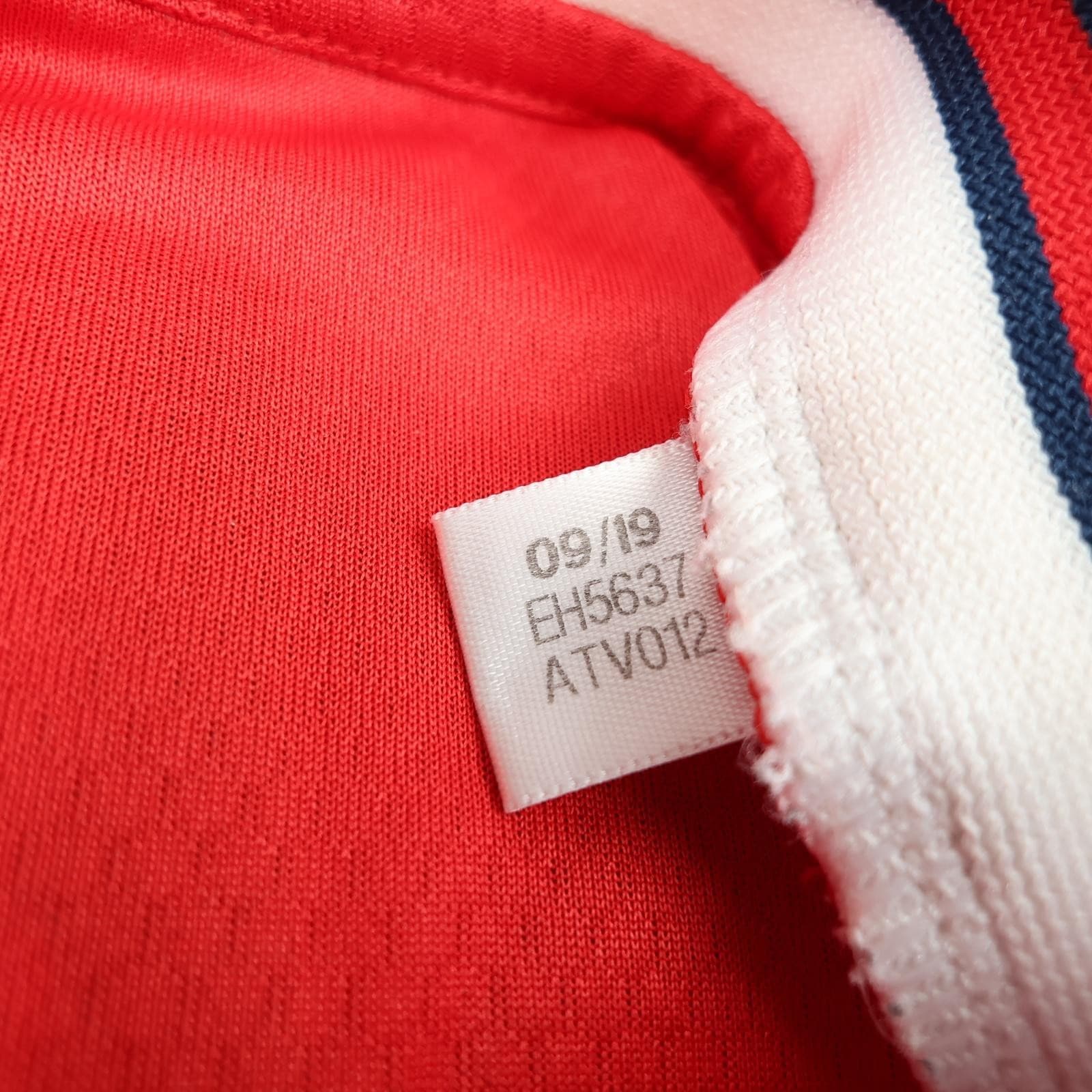 Arsenal Shirt Mens Medium Red Home 2019 2020 Football Adidas Fly Emirates Saka 7 photo 8