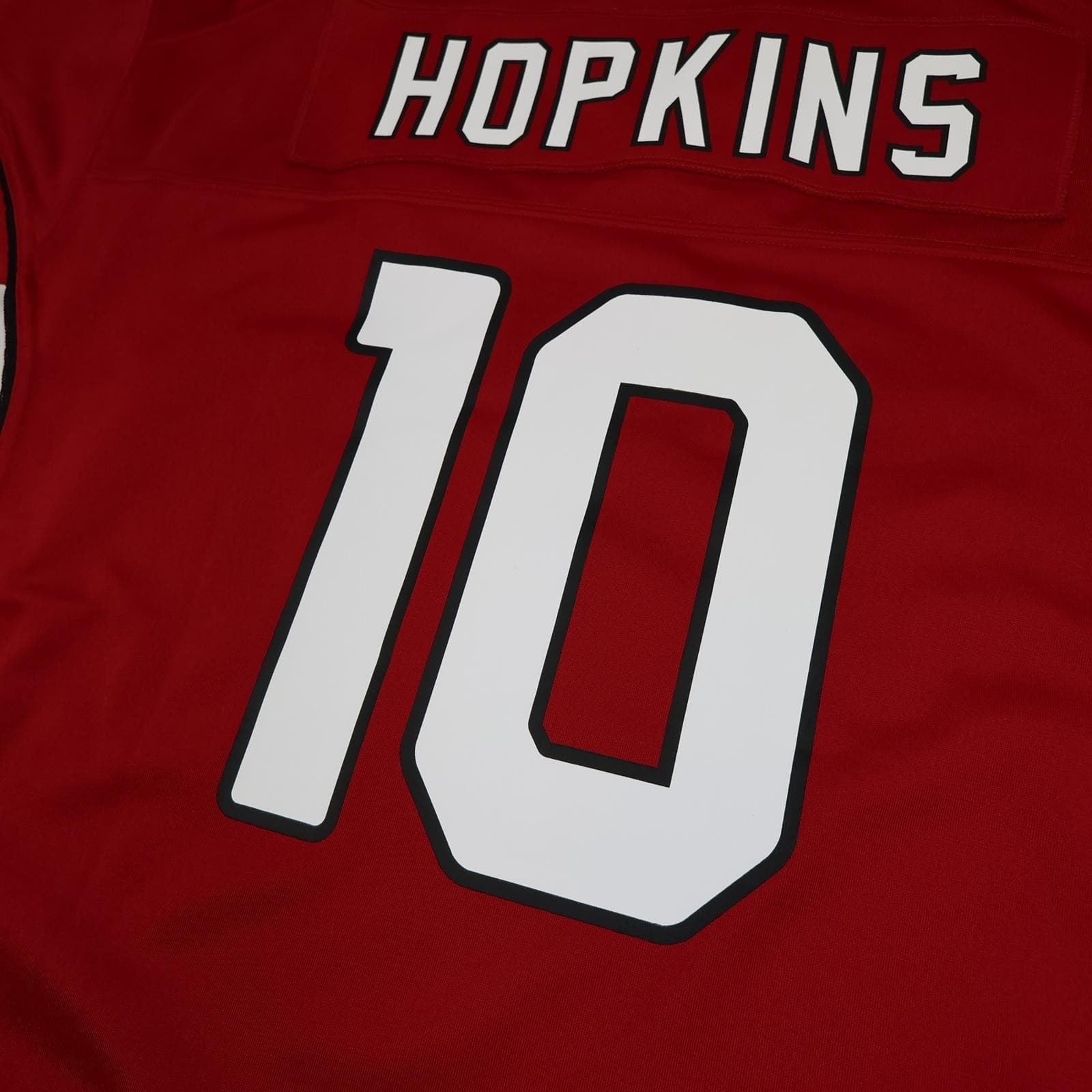 Arizona Cardinals Shirt Mens 2XL Red NFL American Football Nike Hopkins 10 photo 8