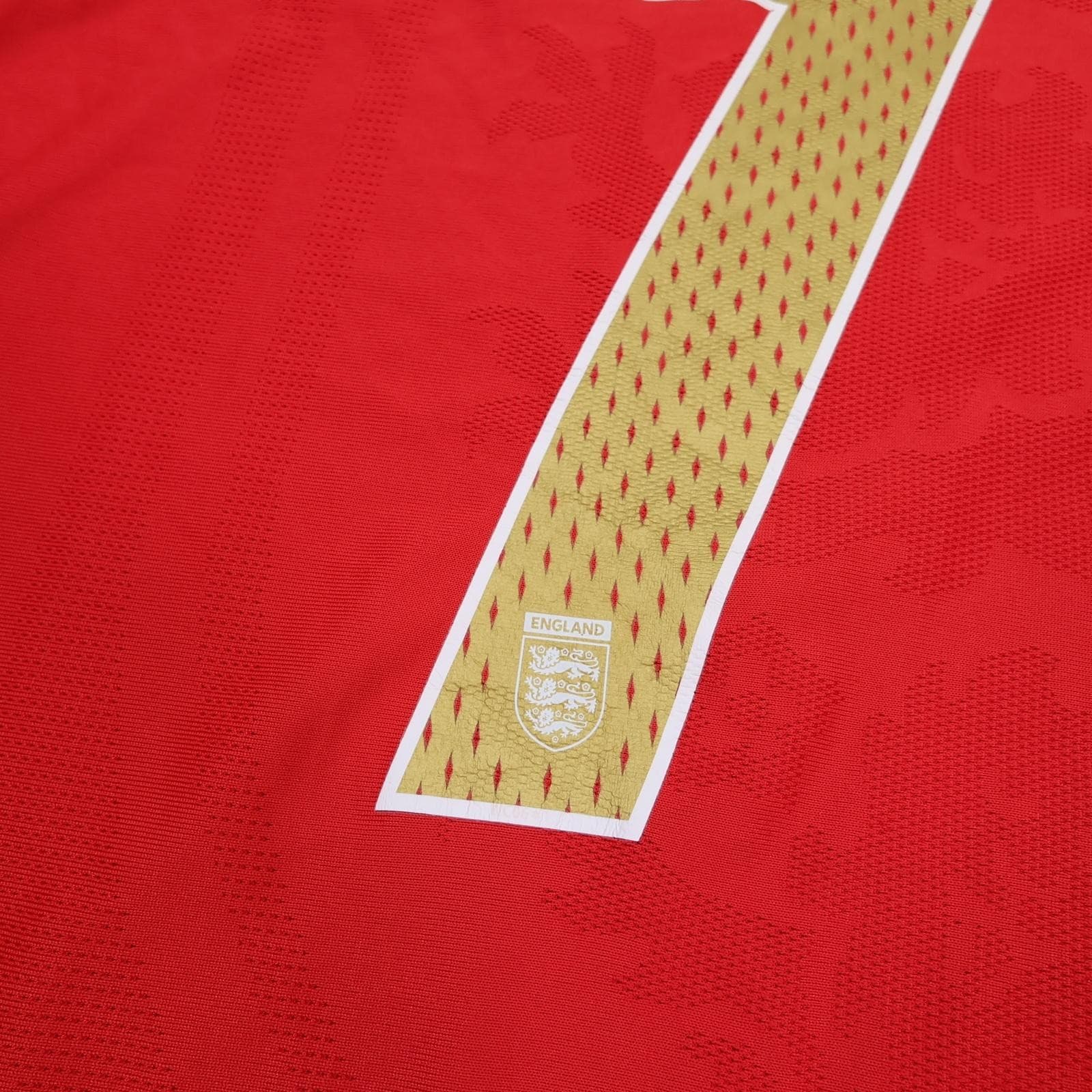England Away Shirt Mens 2XL Red 2006 2008 Football Umbro Beckham 7 Jersey photo 4