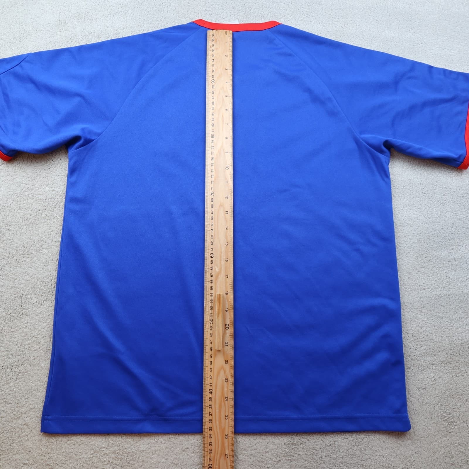 Vintage France Football Shirt Medium Blue Home 2006 2007 Adidas Soccer Jersey photo 8
