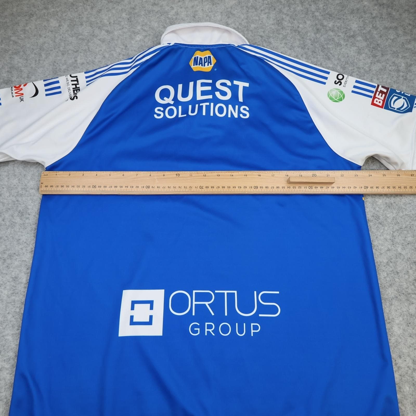 Leeds Rhinos Rugby Shirt Mens Extra Large Rugby League Oxen Building Society photo 7