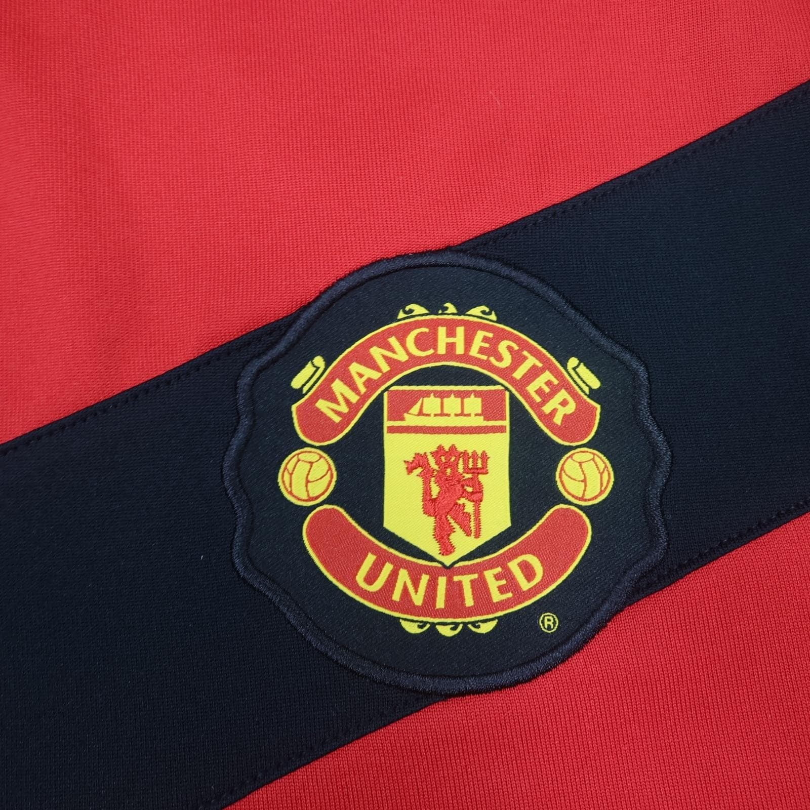 Manchester United Shirt Mens 2XL Red Home 2009 2010 EPL Soccer Nike AIG Jersey photo 6