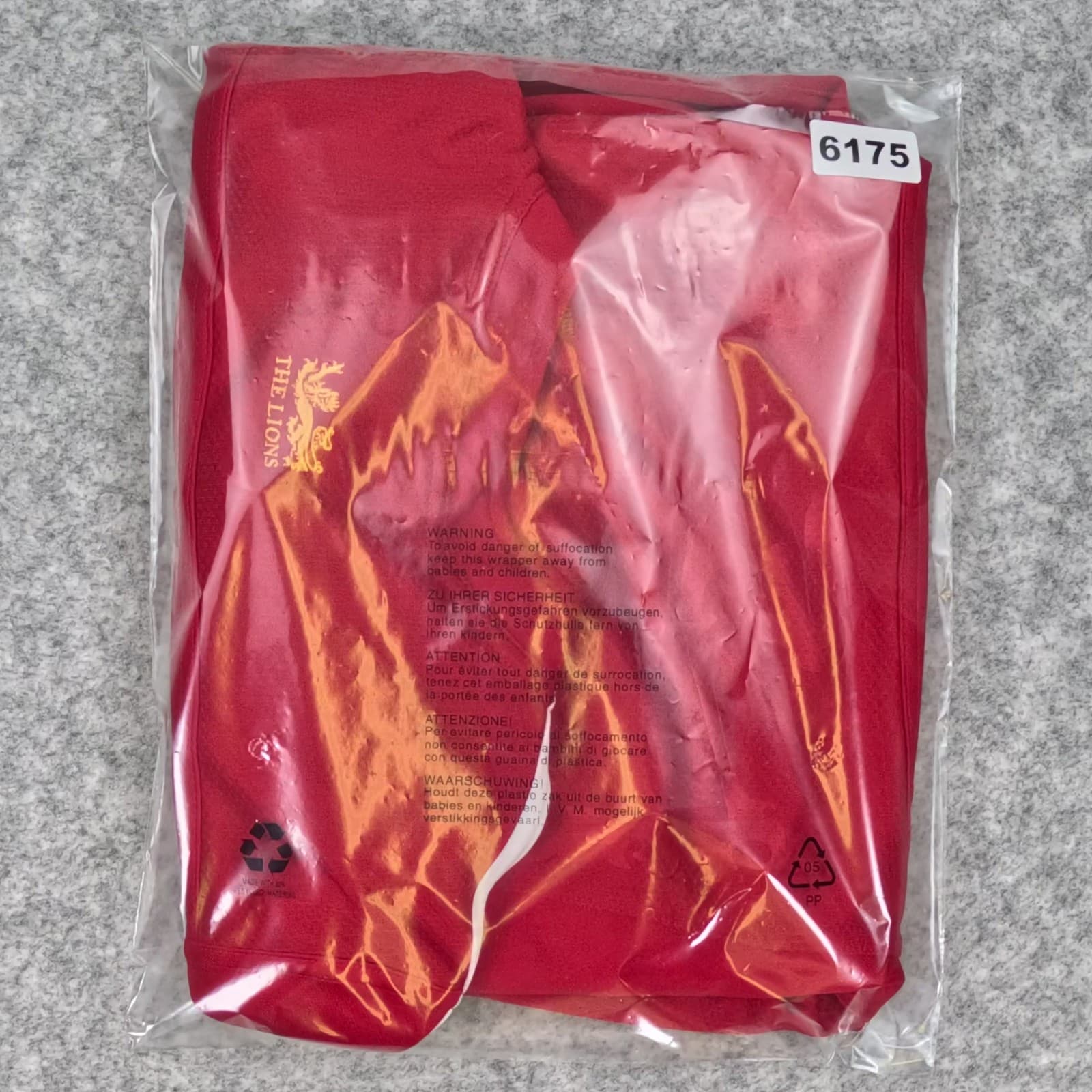 Lions Rugby Shirt Large Red Womens Ladies 2009 Adidas Short Sleeve Jersey photo 5