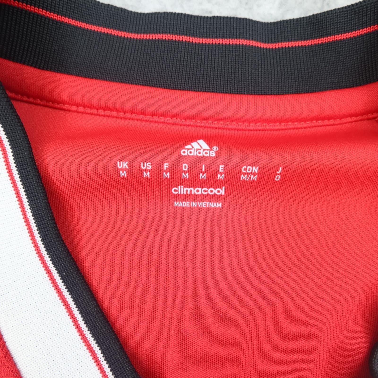 Manchester United Shirt Mens Medium Red Home 2015 2016 Adidas Schweinsteiger 31 photo 8