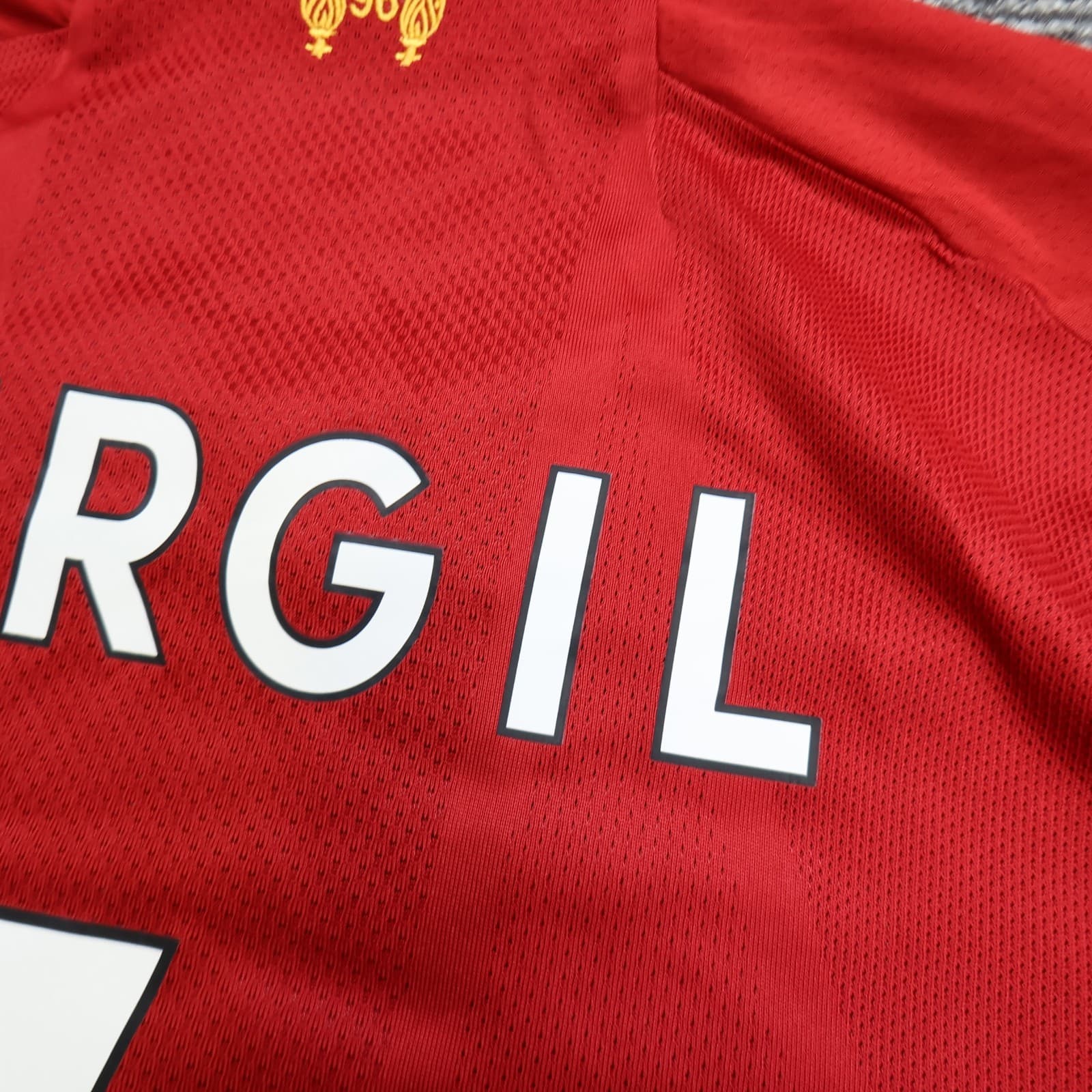 Liverpool Shirt Large Red Home Kit 2019 2020 New Balance Jersey van Dijk 4 photo 9