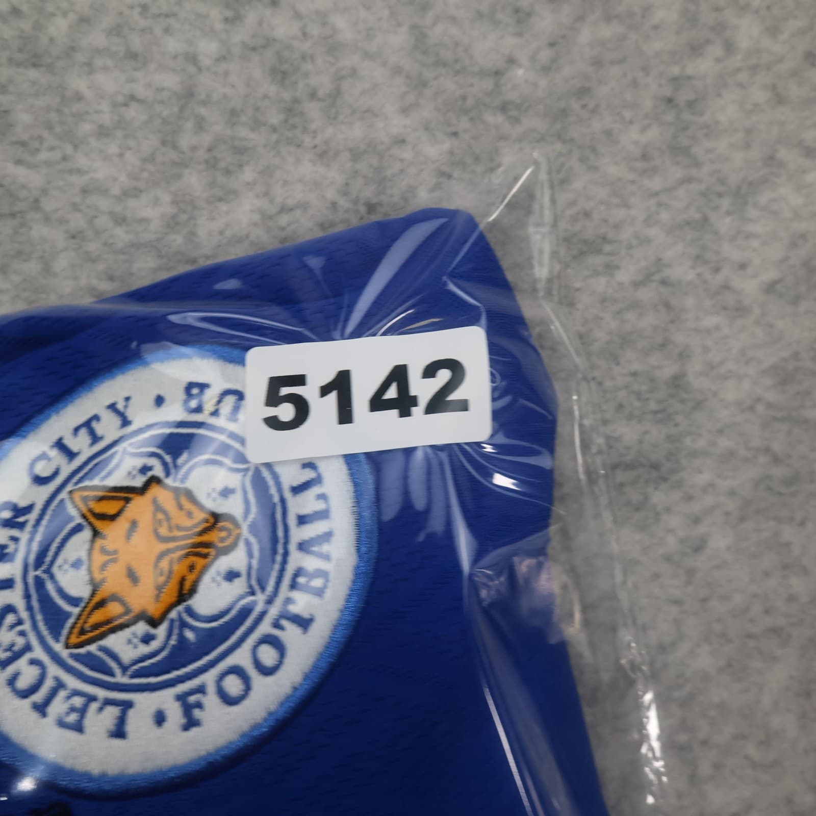 Leicester City Shirt Mens Large Blue Home 1998 2000 Score Draw Walkers Jersey photo 13