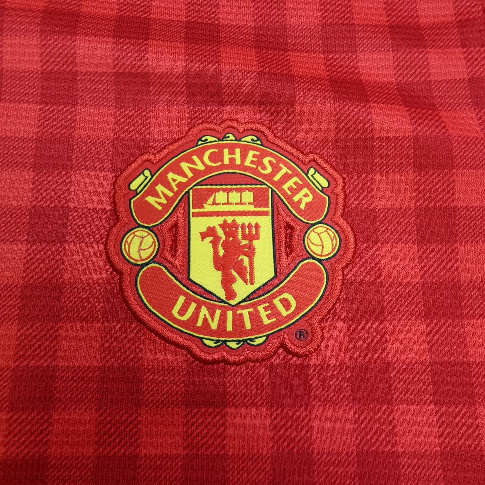 Manchester United Shirt Extra Large Boys Red Kids Home Kit 2012 2013 Nike Jersey photo 5