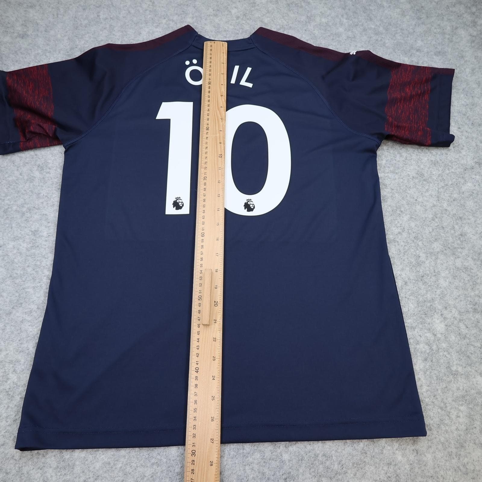 Arsenal Shirt Mens Large Blue 2018 2019 Away Puma Mesut Ozil 10 Soccer Jersey photo 13