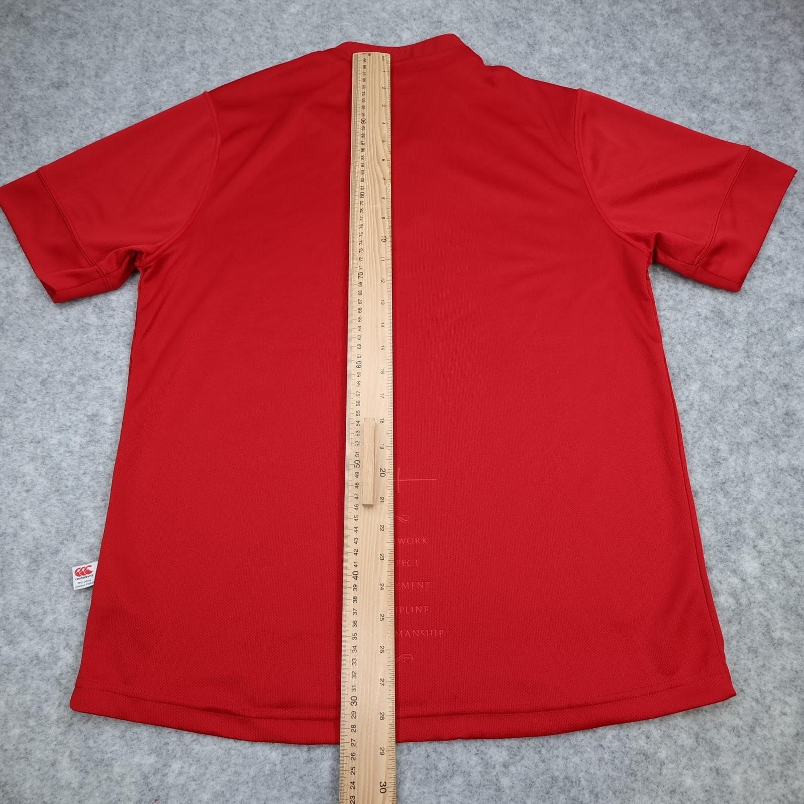 England Rugby Shirt Mens Large Red Rugby Union Canterbury O2 Away Jersey photo 9