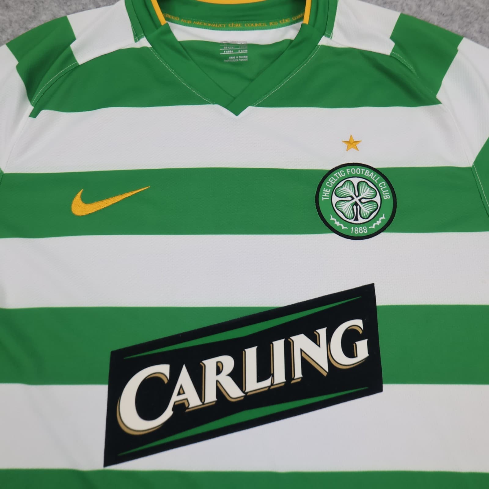 Celtic Football Shirt Extra Large Green Home Kit 2008 2010 Nike Jersey Hoops photo 3