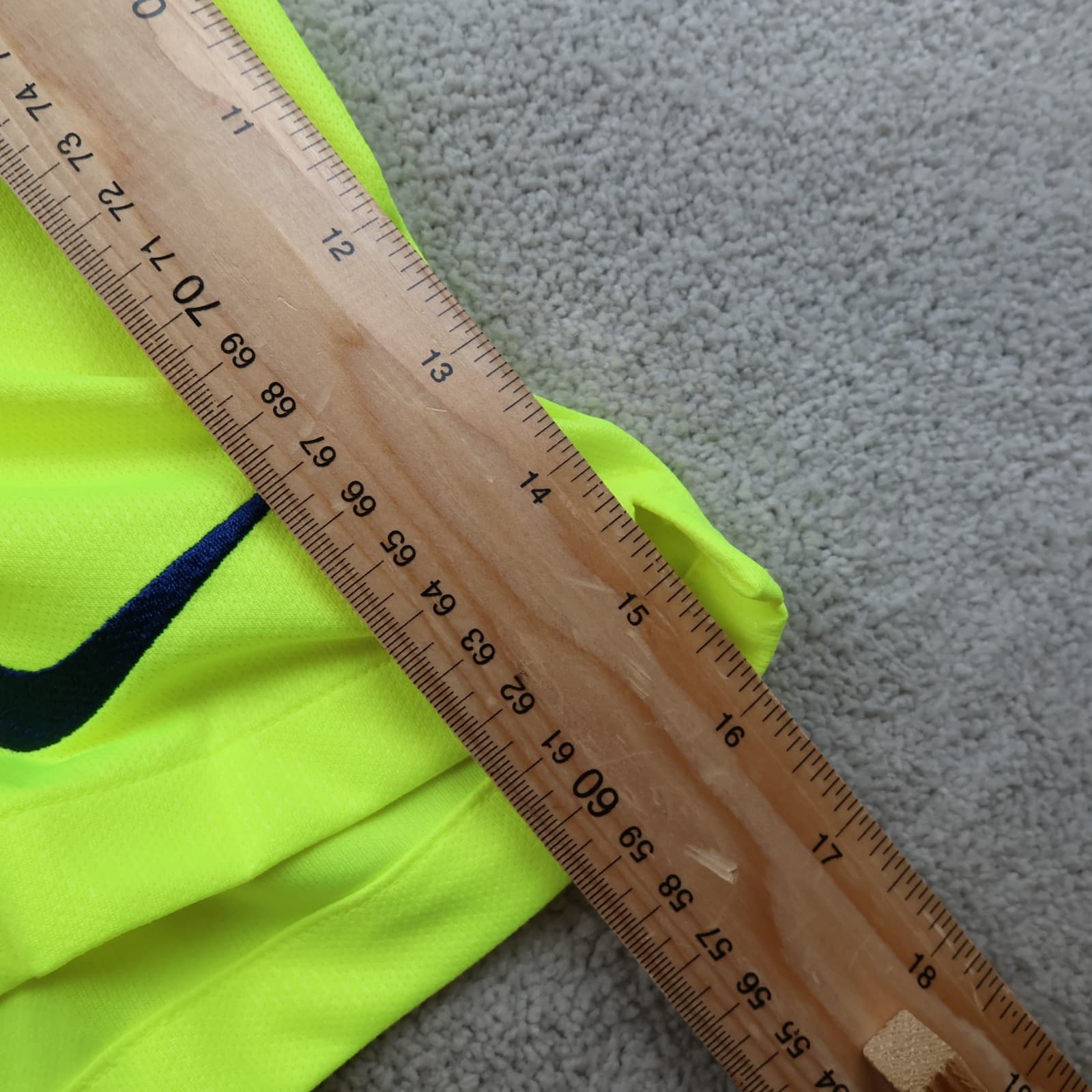 Barcelona Football Shorts Large Yellow Away 2018 2019 Nike Mens Dri-Fit photo 10