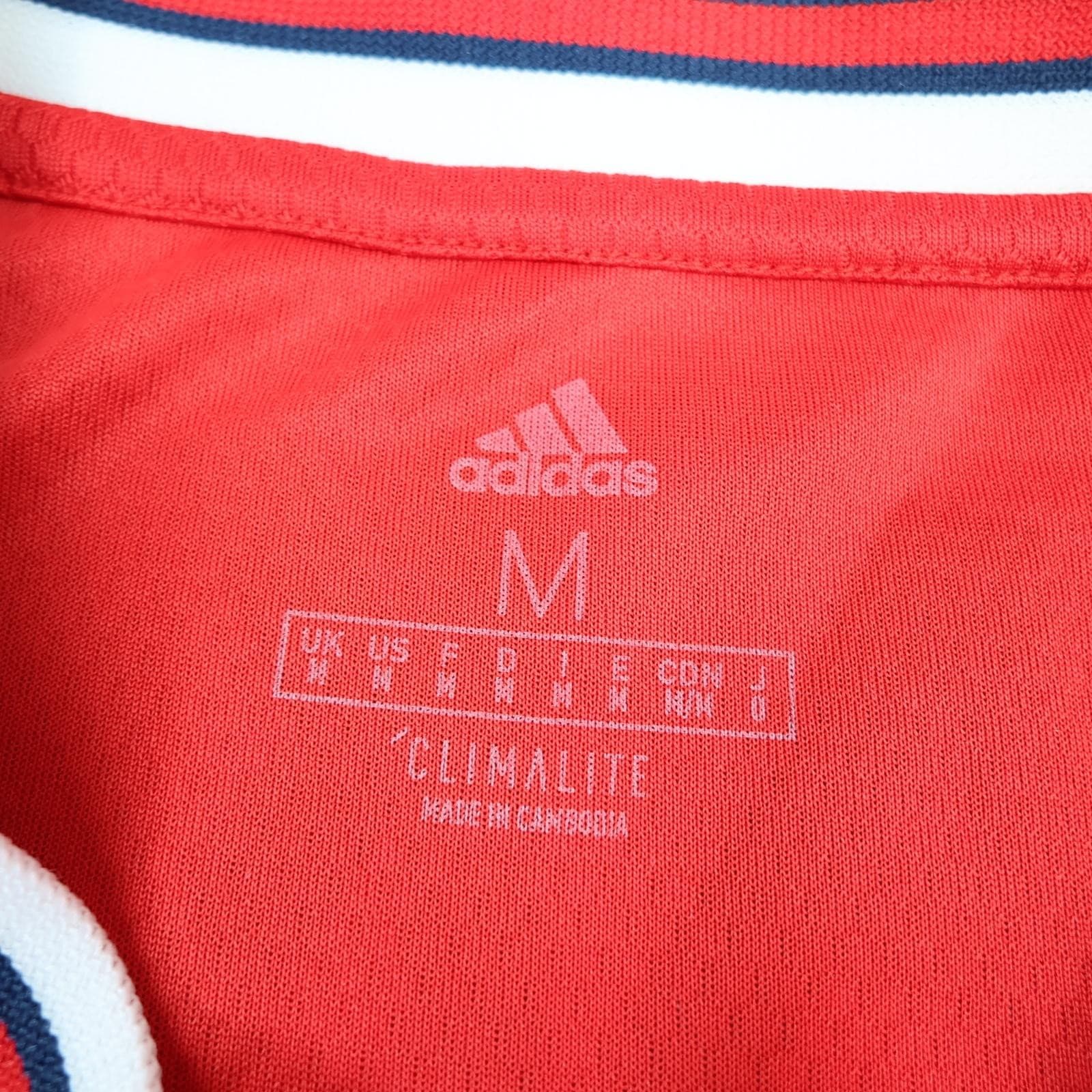 Arsenal Shirt Mens Medium Red Home 2019 2020 Football Adidas Fly Emirates Saka 7 photo 7