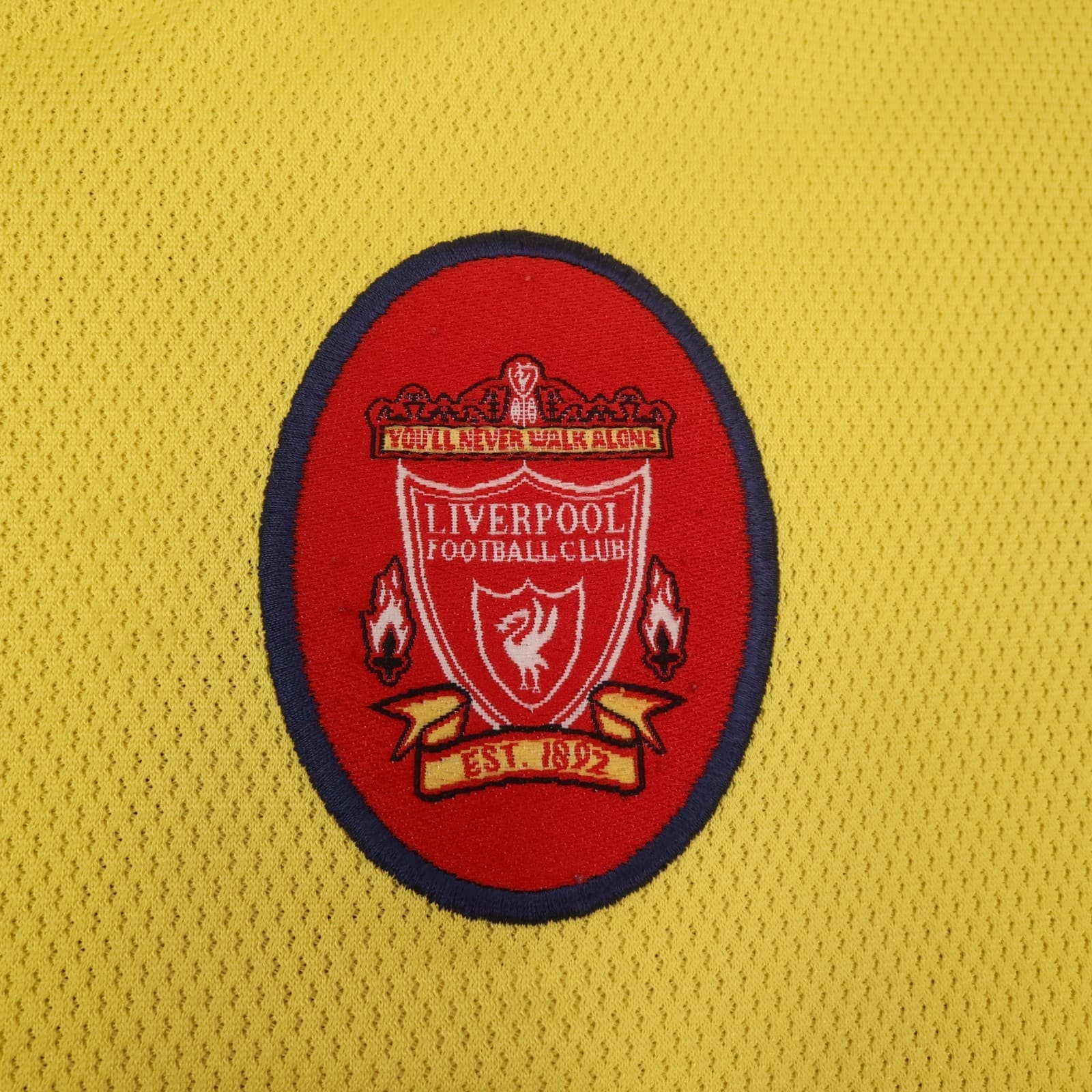 Vintage Liverpool Shirt 2XL Yellow Away Kit 1997 1999 Reebok Jersey 46/48 Fowler photo 6