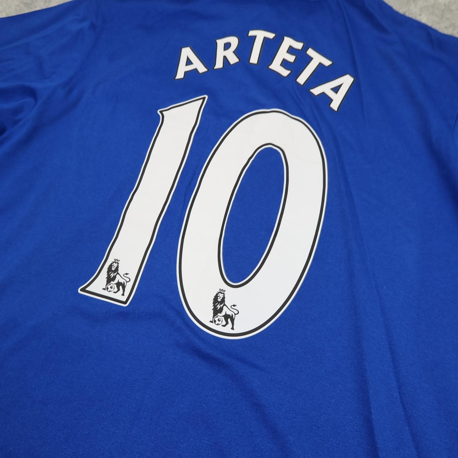 Everton Shirt Mens Large Blue Home 2011 2012 Football Le Coq Sportif Arteta 10 photo 9