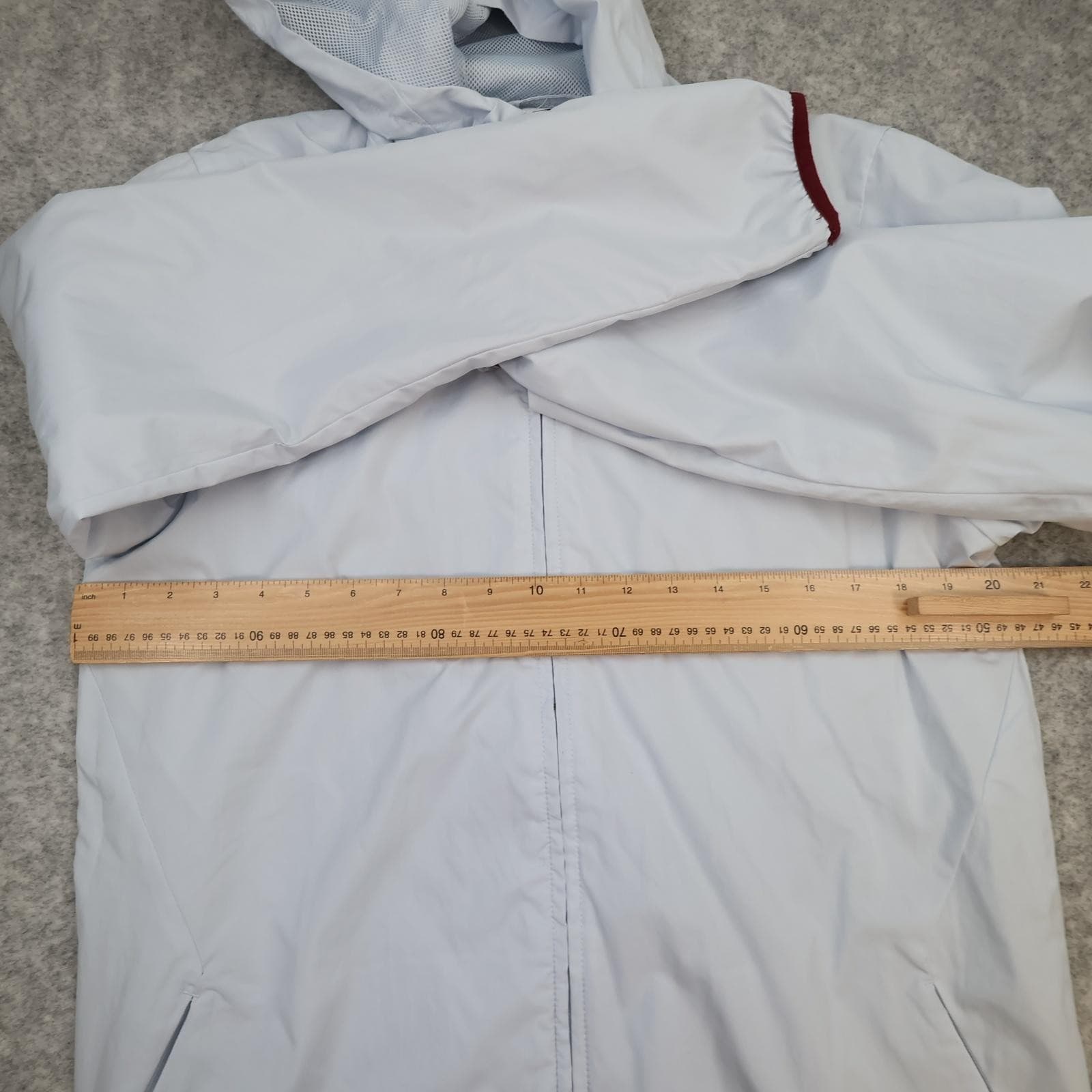 West Ham United Jacket Mens Medium White EPL Tracksuit Umbro Pro Training Hooded photo 7